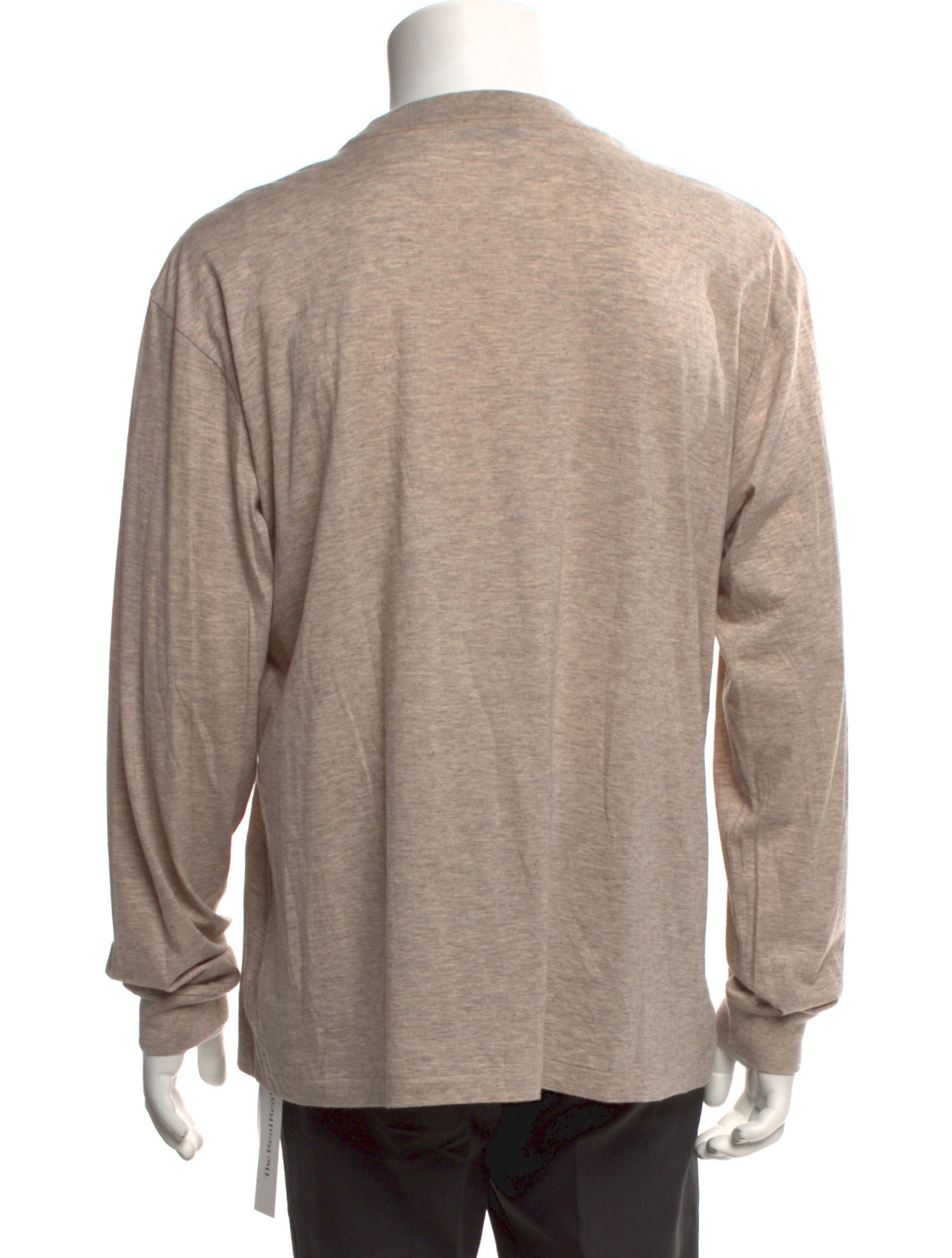 John Elliott Crew Neck Long Sleeve T-Shirt