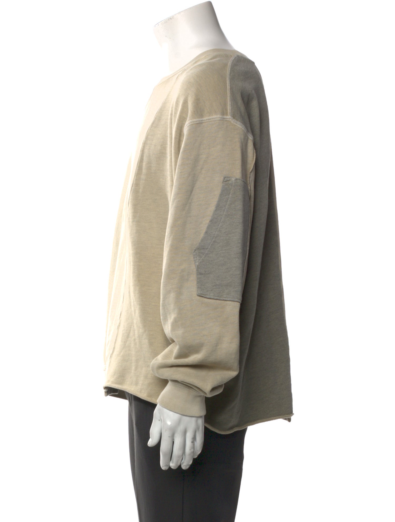 John Elliott Crew Neck Long Sleeve Pullover