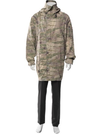 John Elliott Camouflage Print Parka