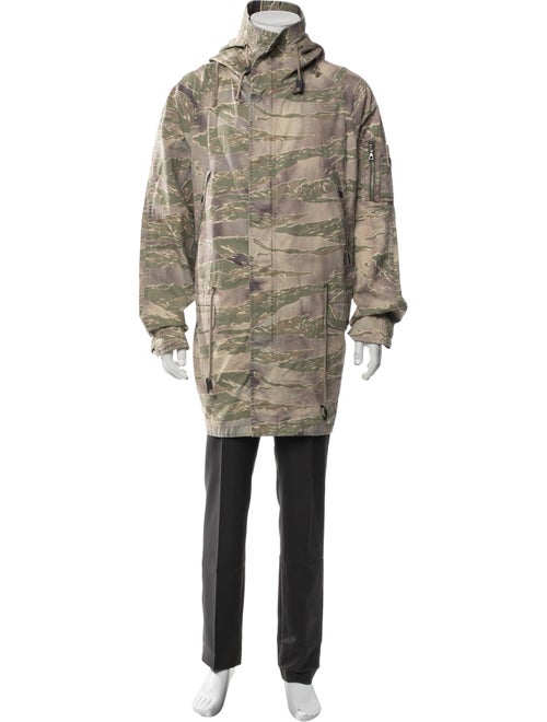 John Elliott Camouflage Print Parka