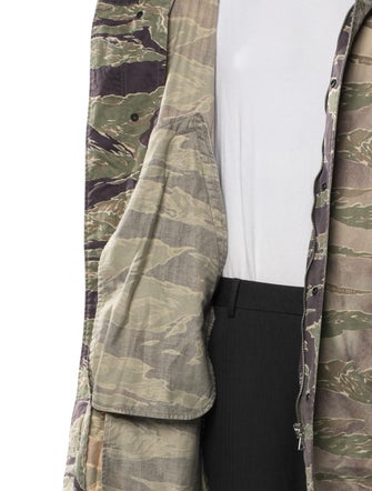 John Elliott Camouflage Print Parka