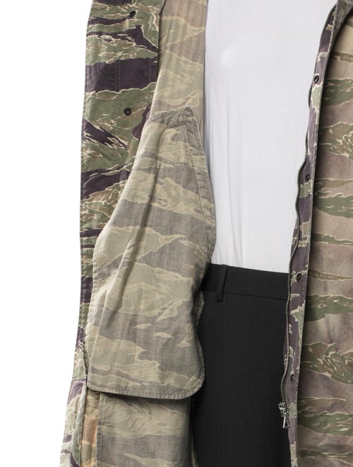 John Elliott Camouflage Print Parka