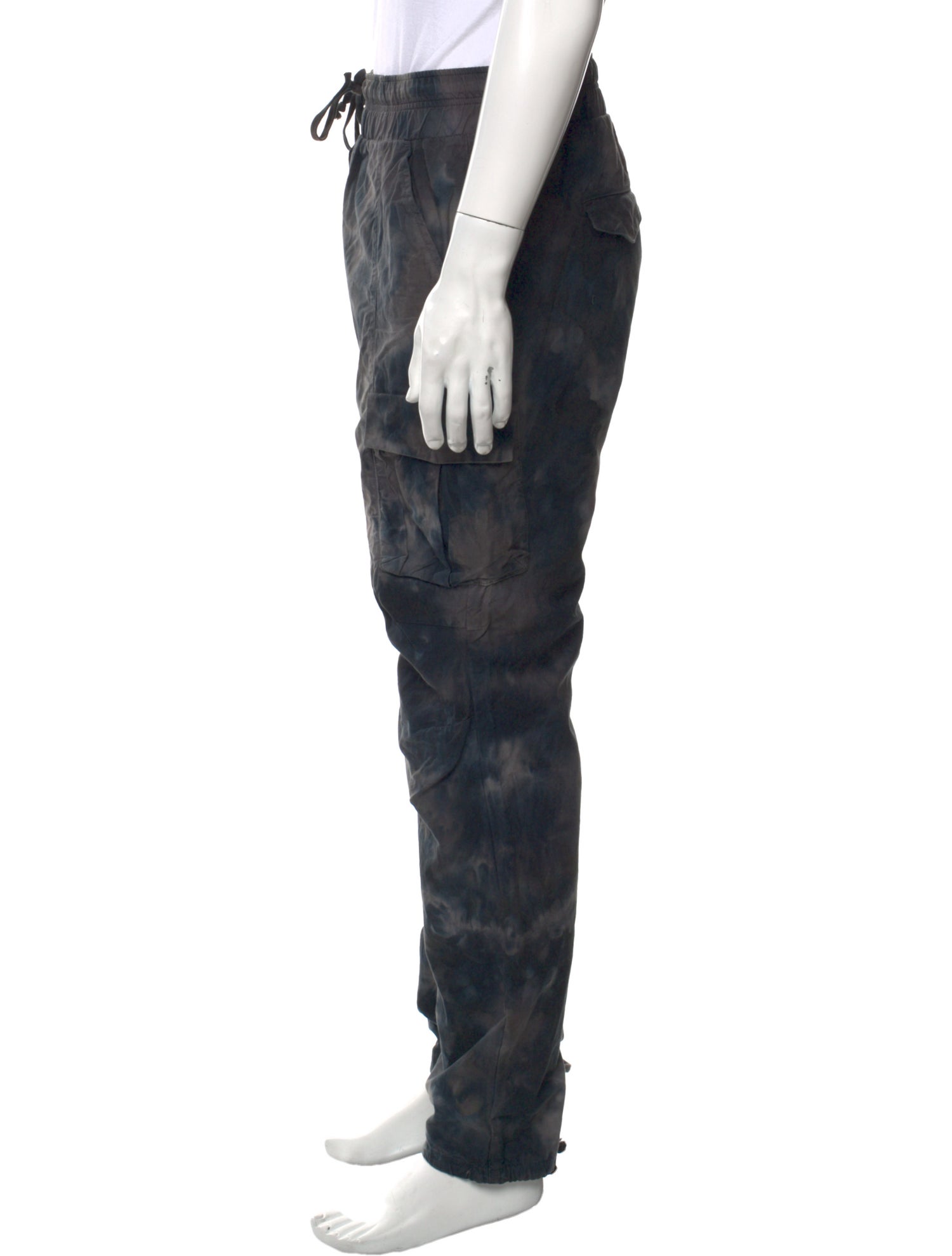 John Elliott Tie-Dye Print Cargo Pants