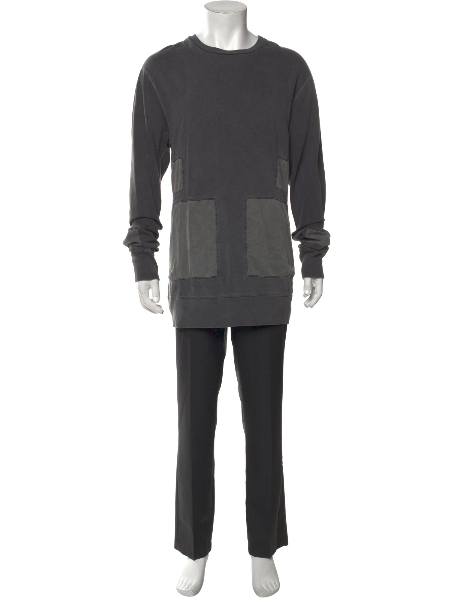 John Elliott Crew Neck Long Sleeve Pullover
