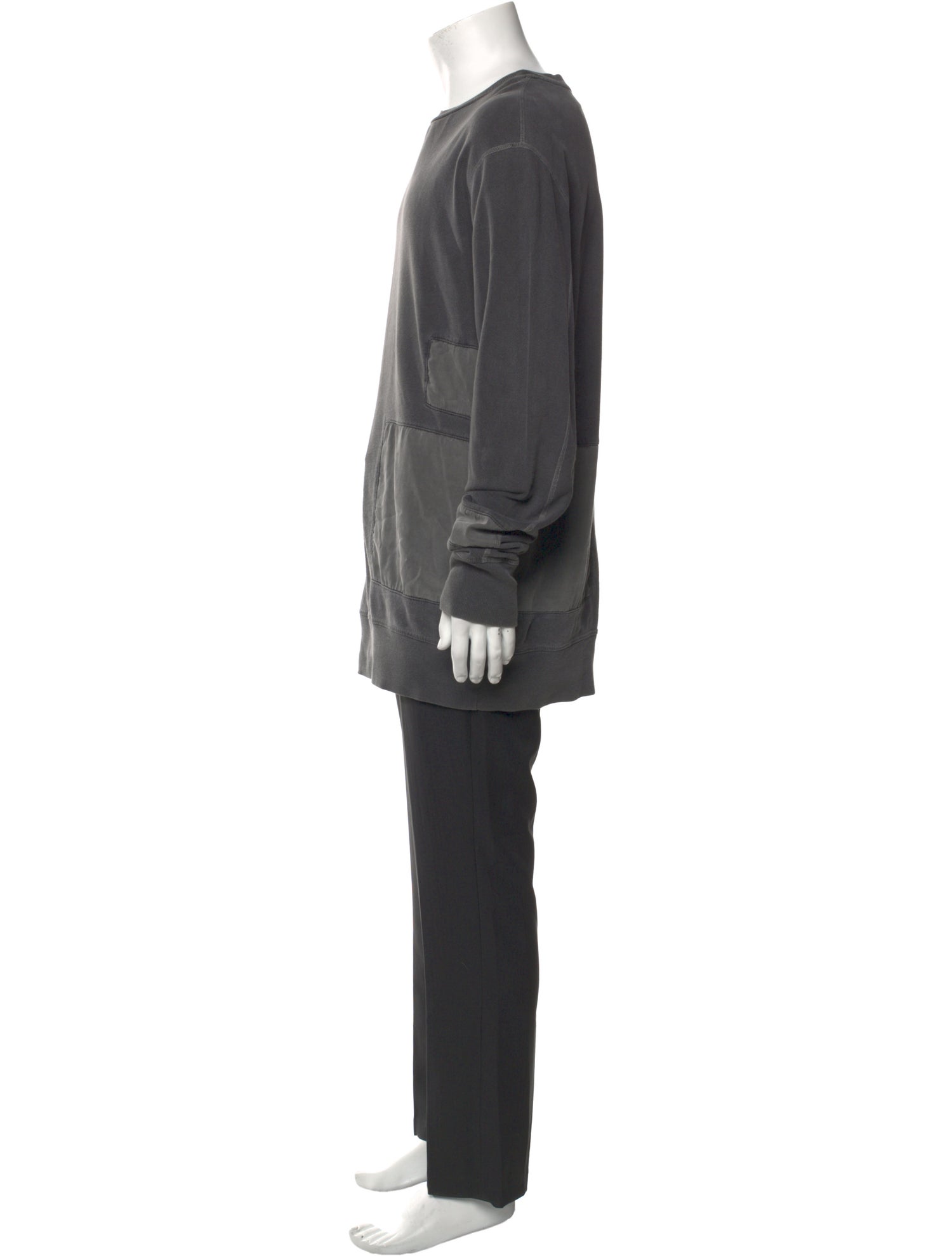 John Elliott Crew Neck Long Sleeve Pullover