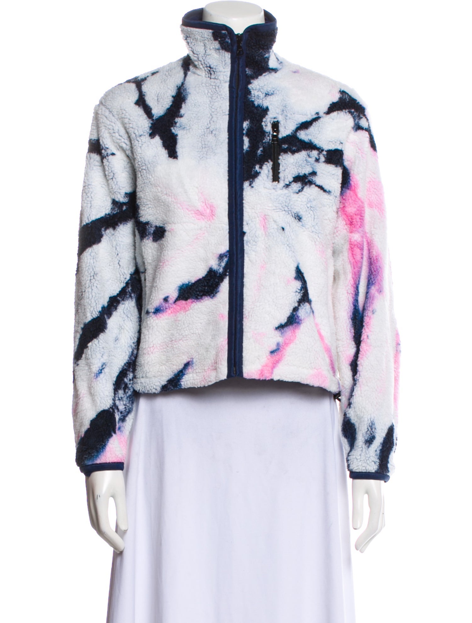 John Elliott Tie-Dye Print Jacket