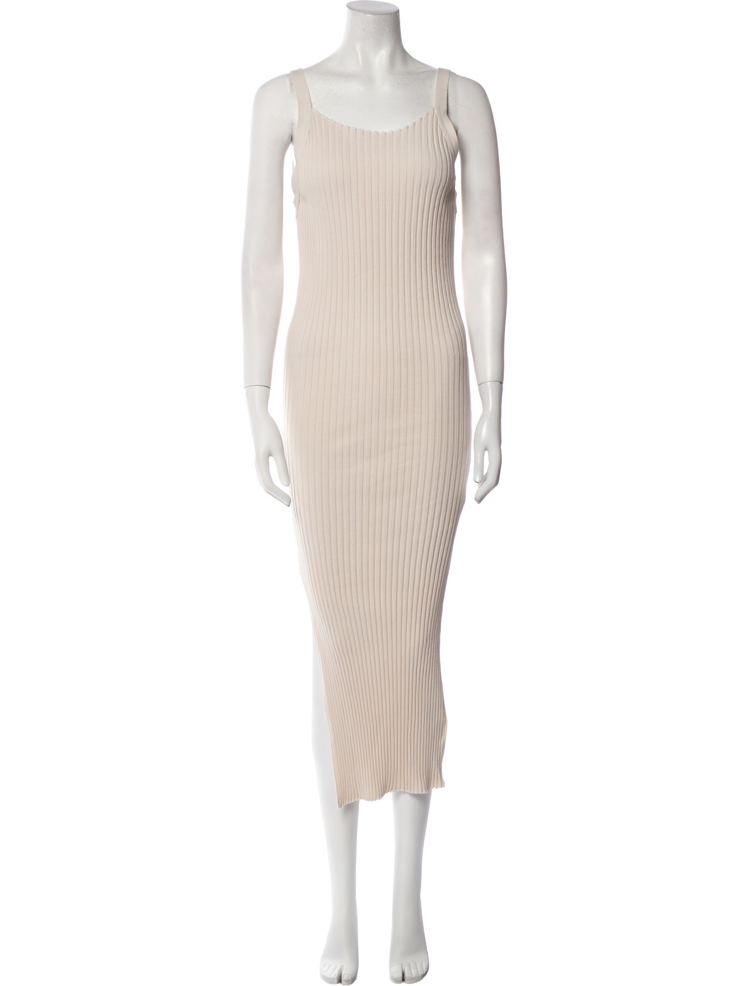 John Elliott Scoop Neck Long Dress