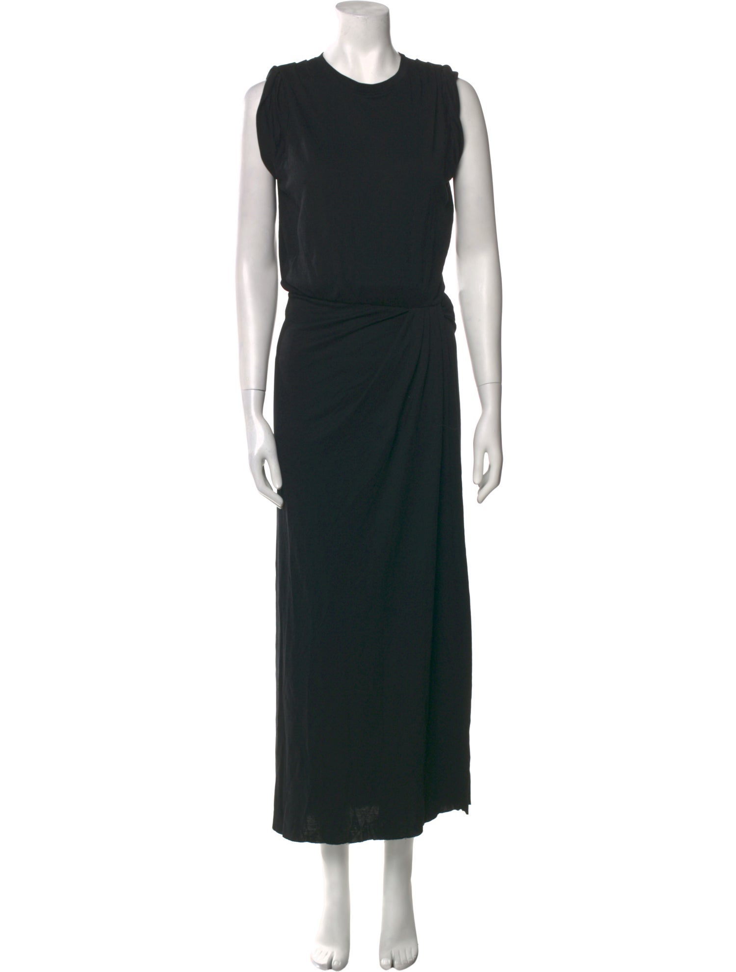 John Elliott Crew Neck Long Dress