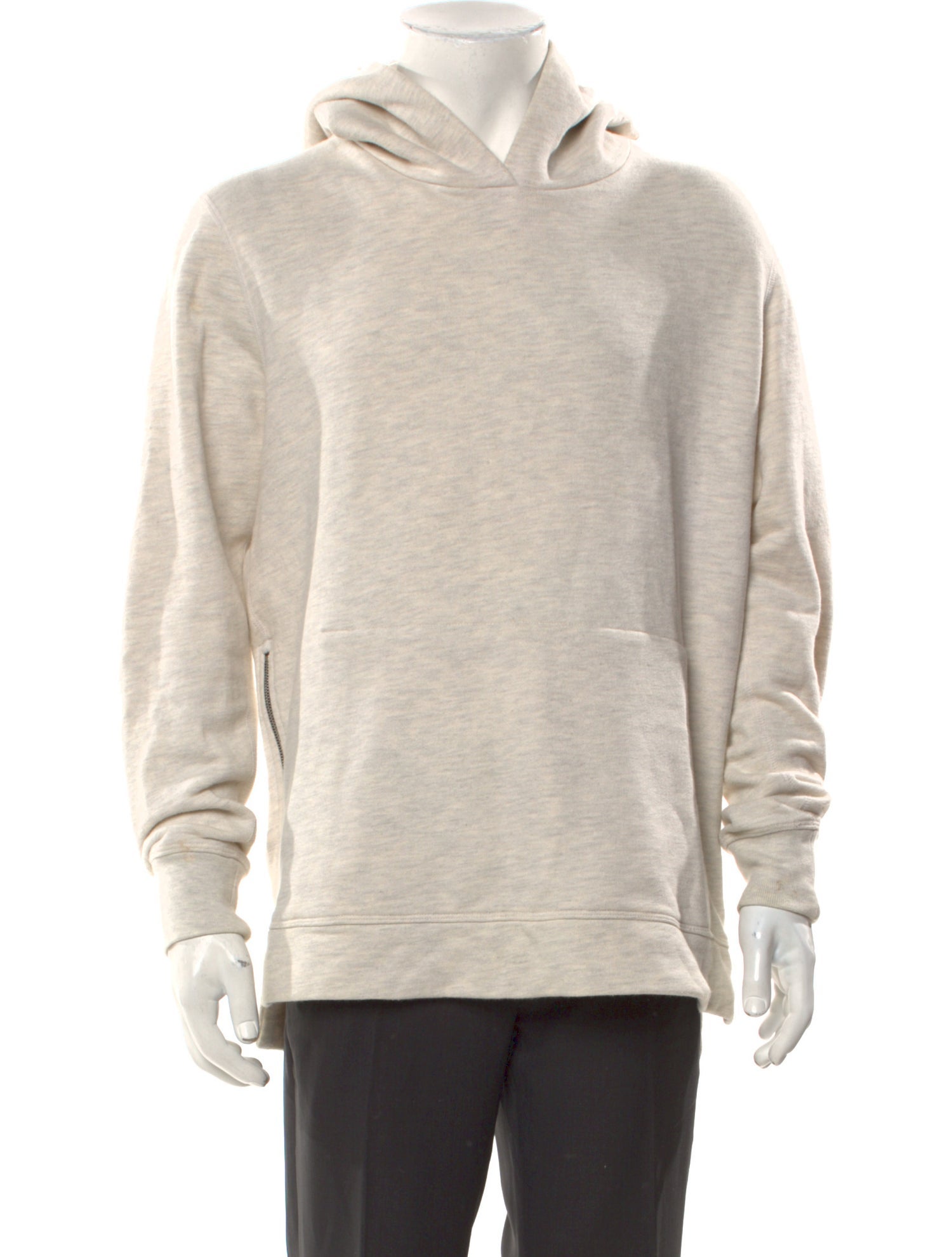 John Elliott Crew Neck Long Sleeve Hoodie