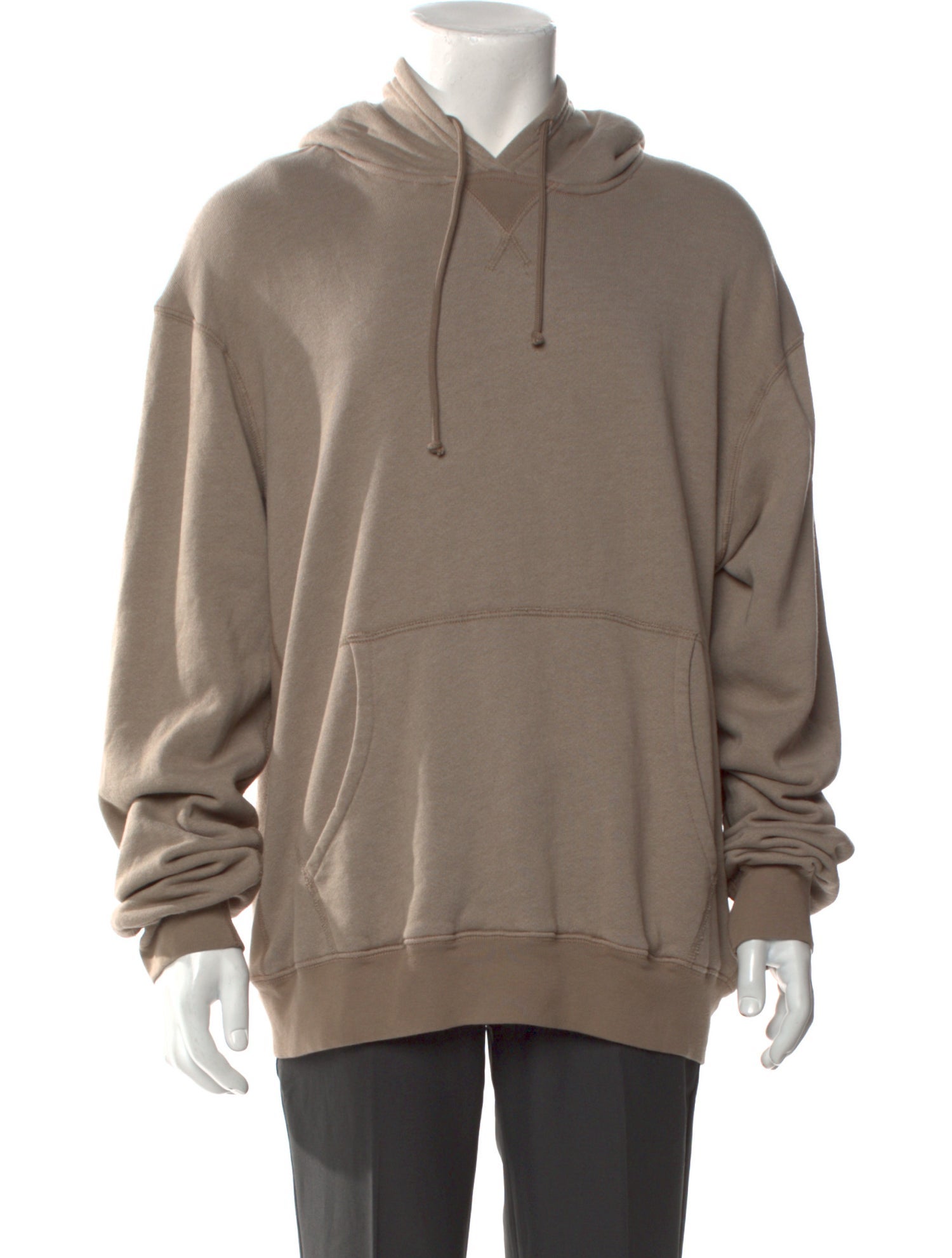 John Elliott Crew Neck Long Sleeve Hoodie