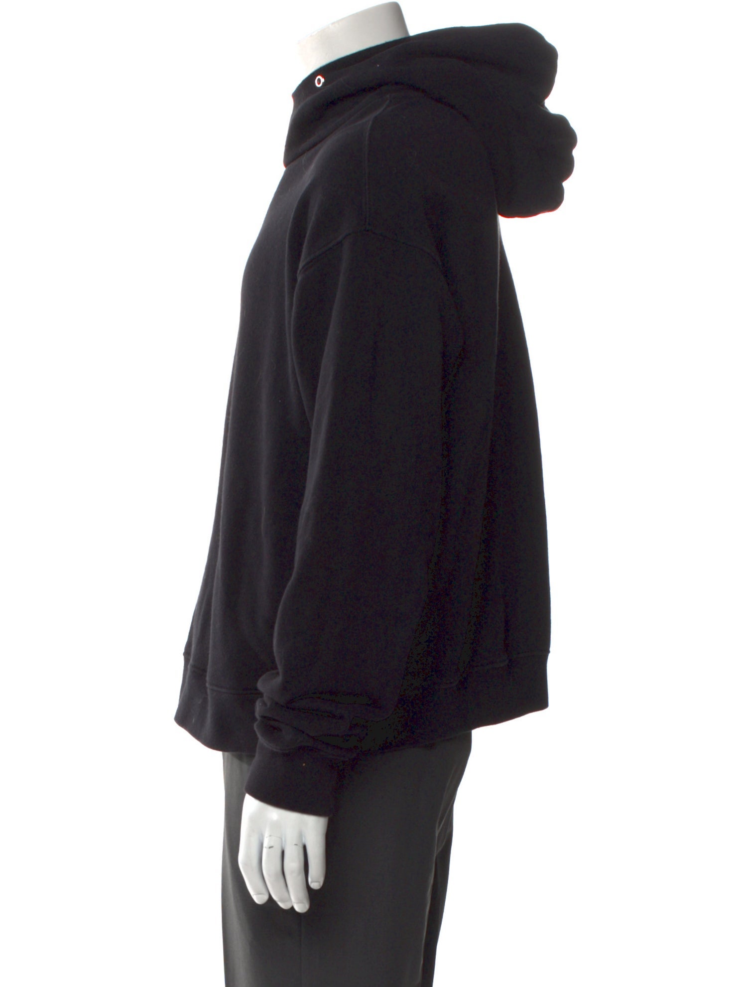 John Elliott Mock Neck Long Sleeve Hoodie