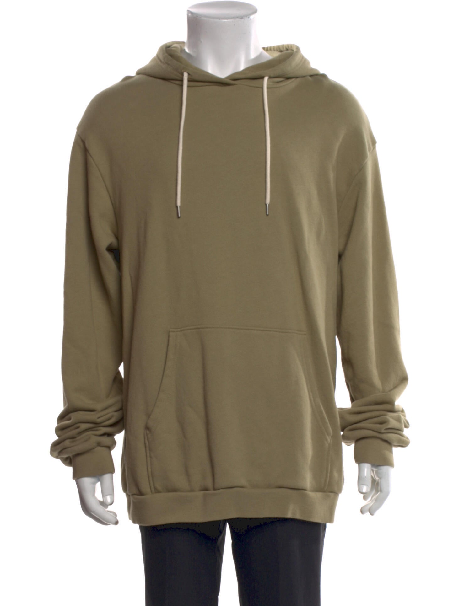 John Elliott Crew Neck Long Sleeve Hoodie