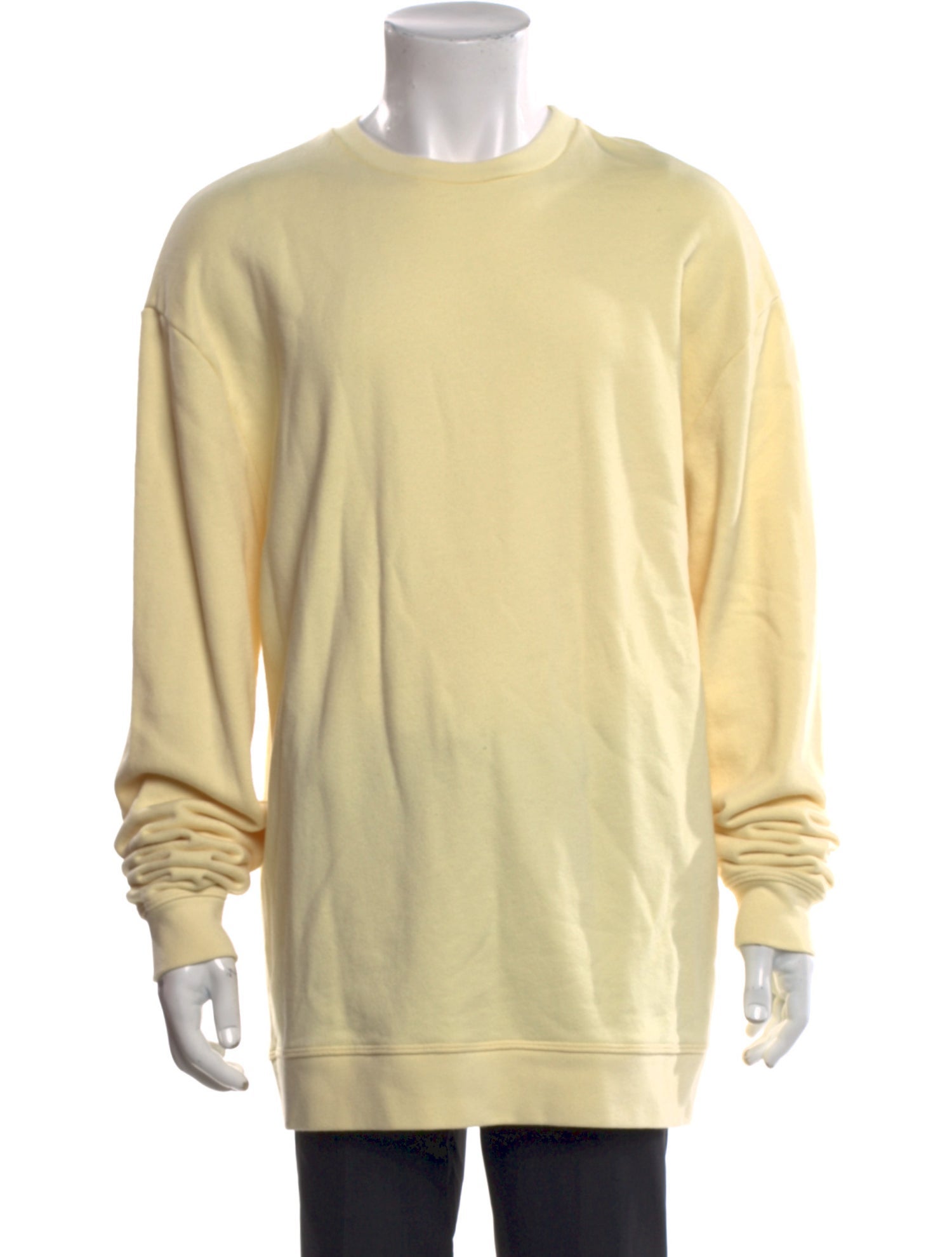 John Elliott Crew Neck Long Sleeve Sweatshirt