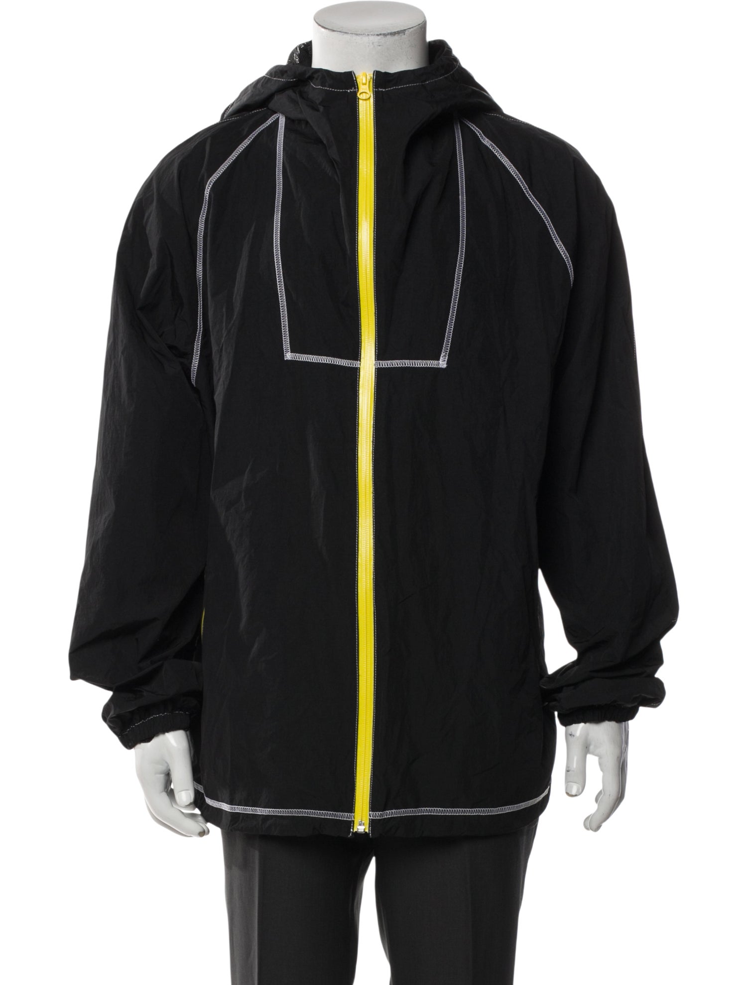 John Elliott Striped Windbreaker