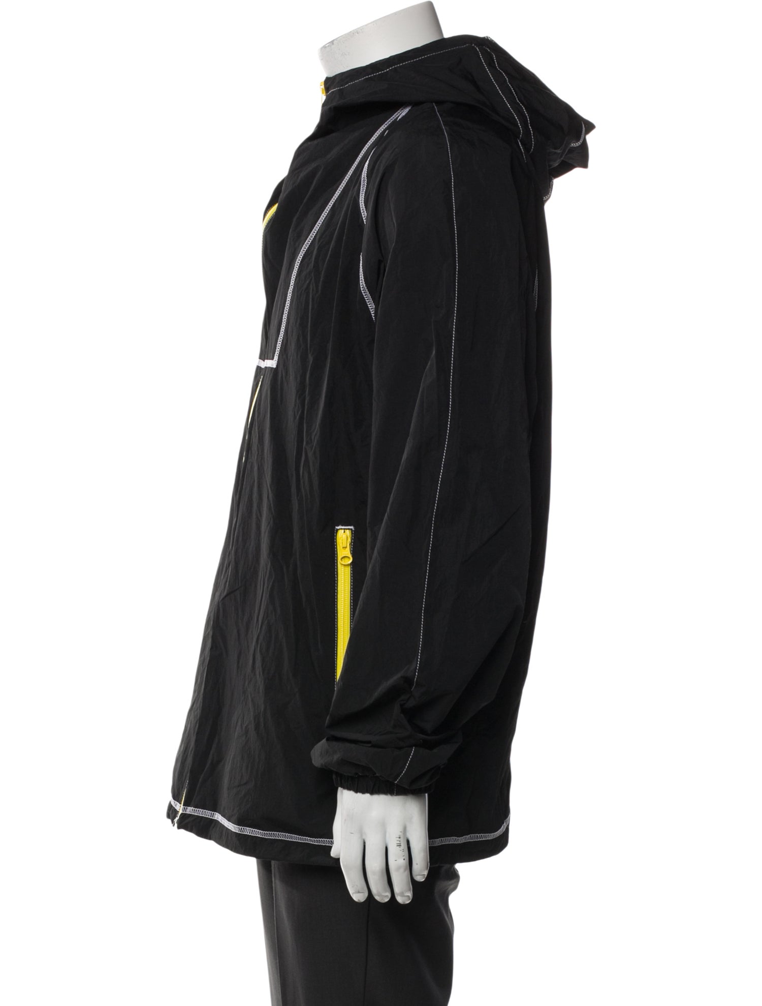 John Elliott Striped Windbreaker