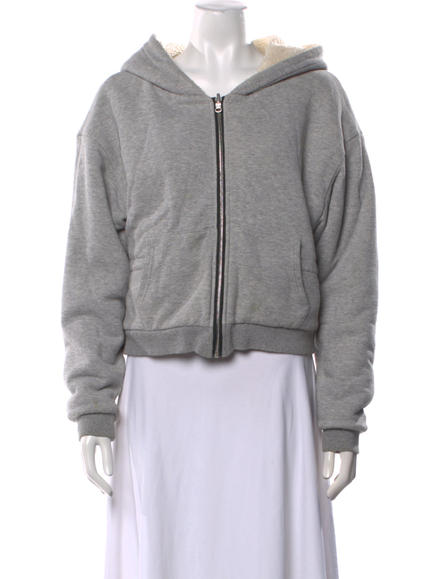 John Elliott Crew Neck Long Sleeve Sweatshirt