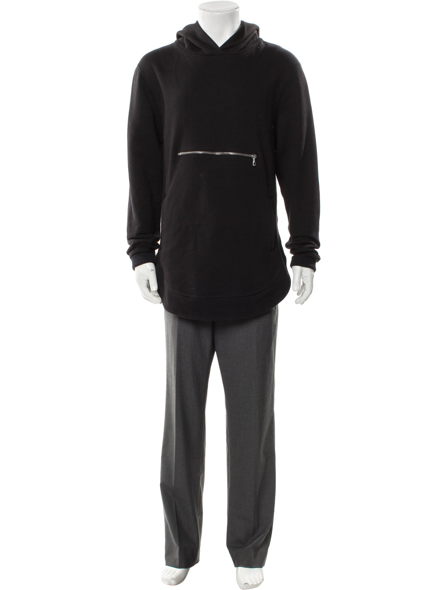 John Elliott Crew Neck Long Sleeve Hoodie
