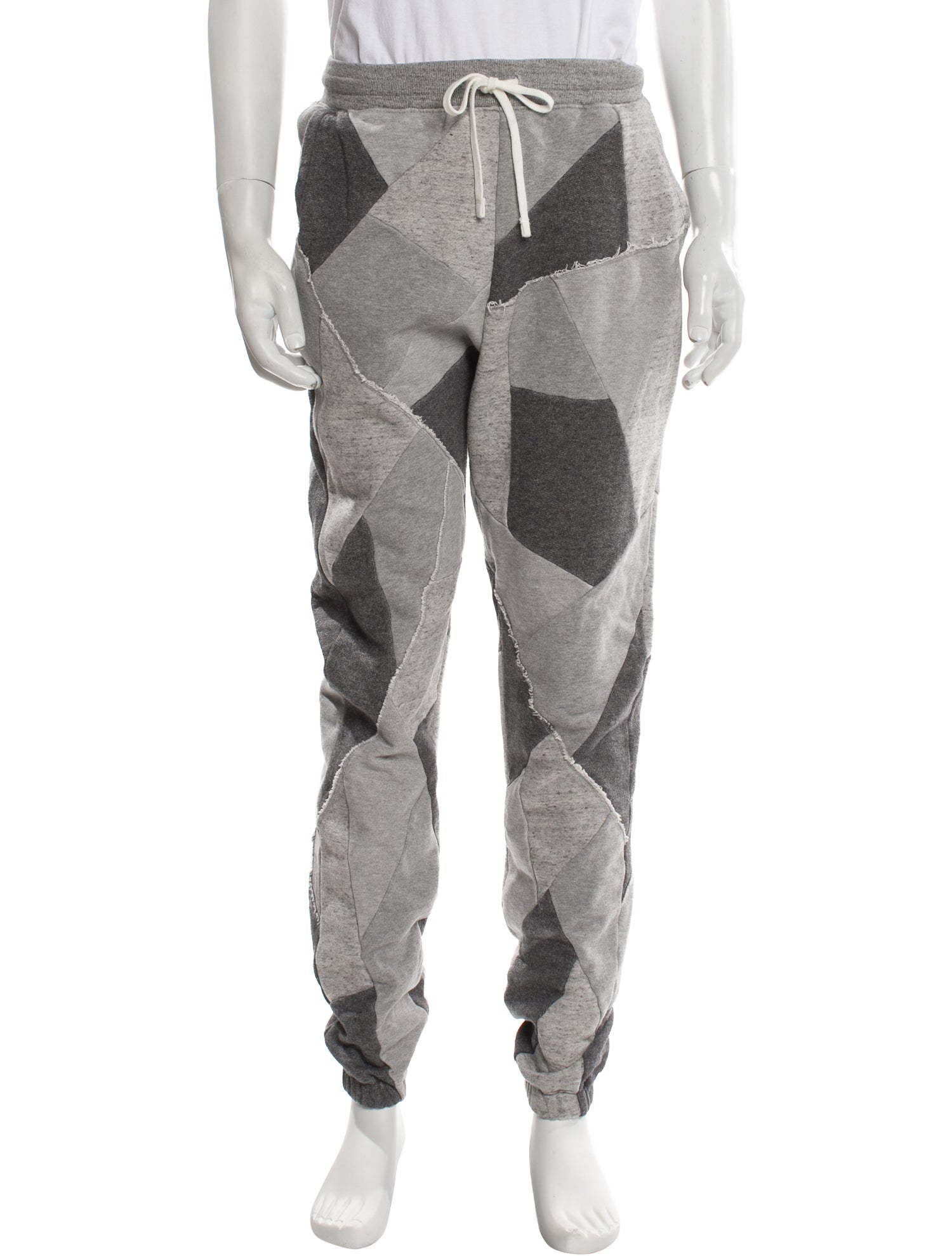 John Elliott Colorblock Pattern Lounge Bottoms