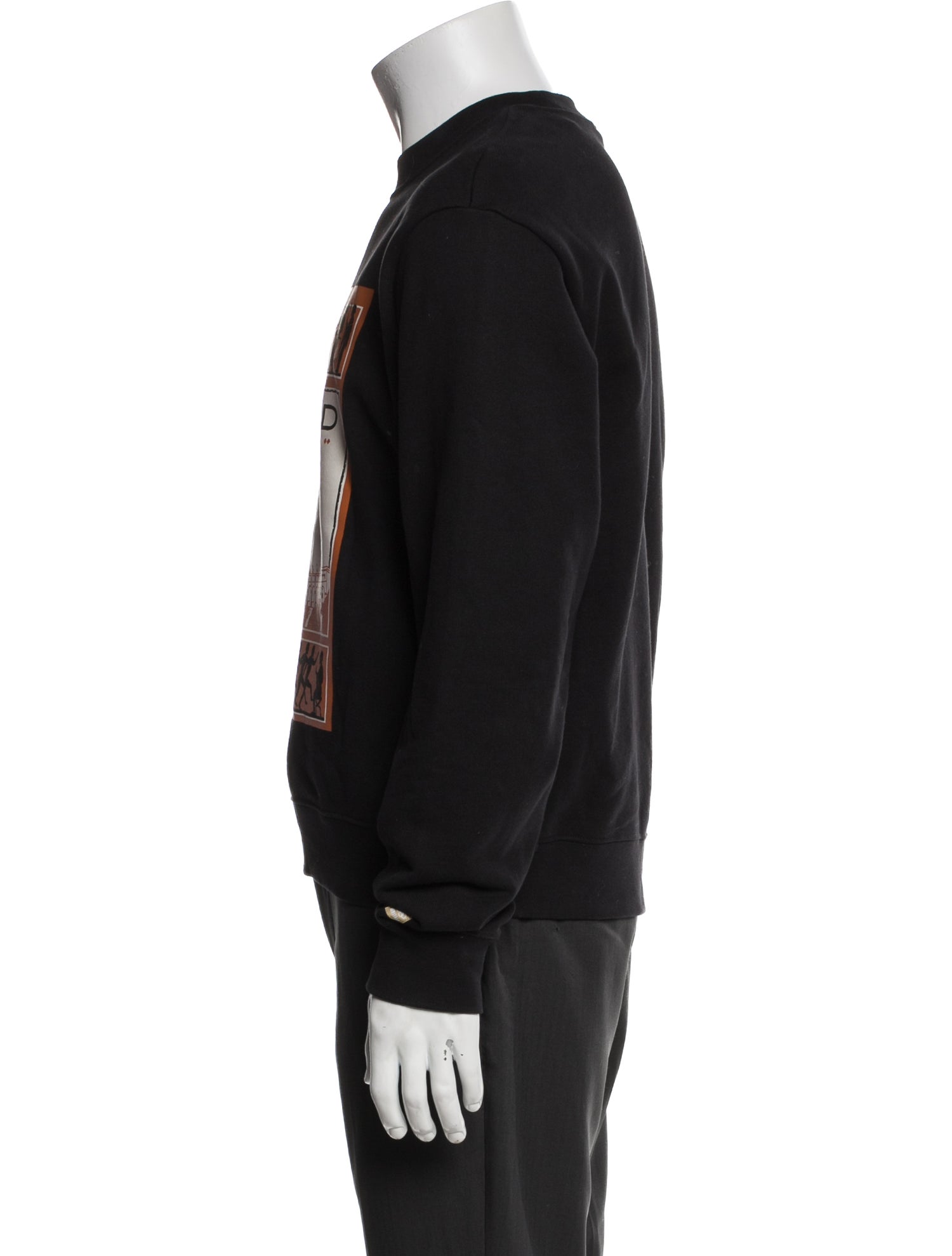 John Elliott Graphic Print Crew Neck Sweatshirt