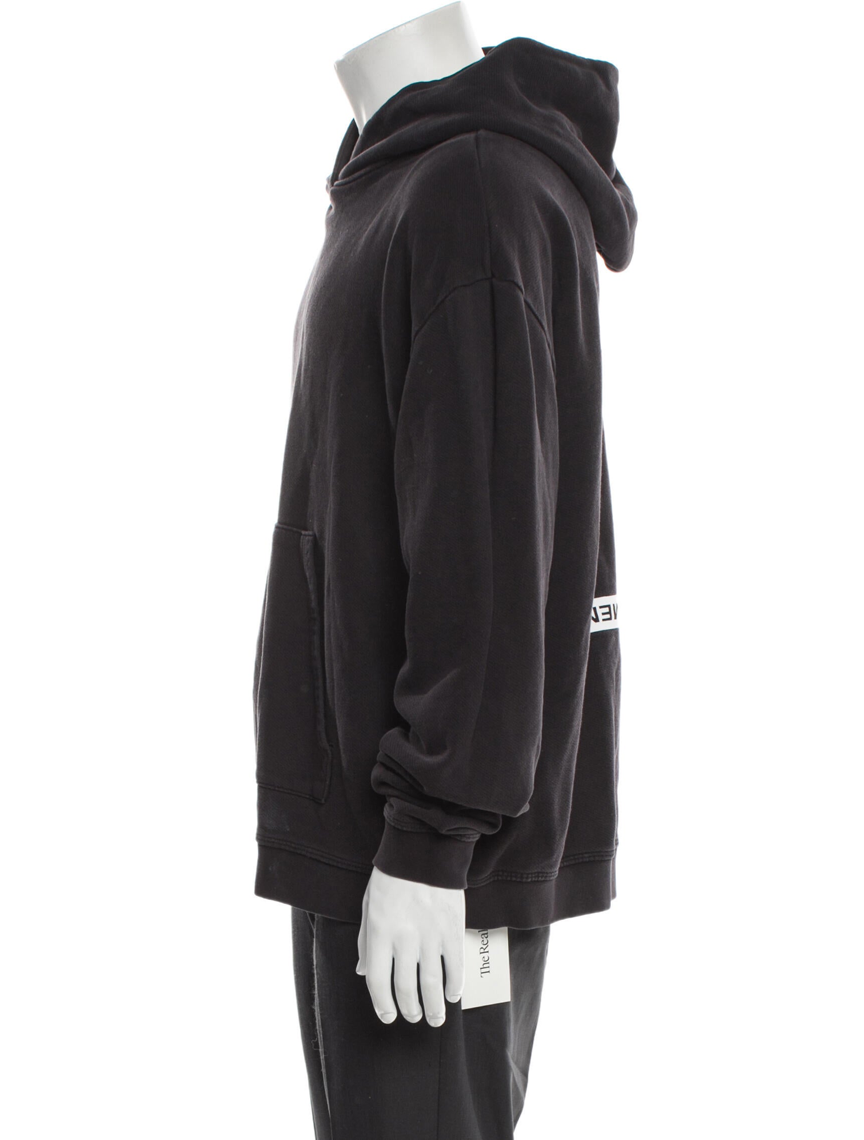 John Elliott Crew Neck Long Sleeve Hoodie