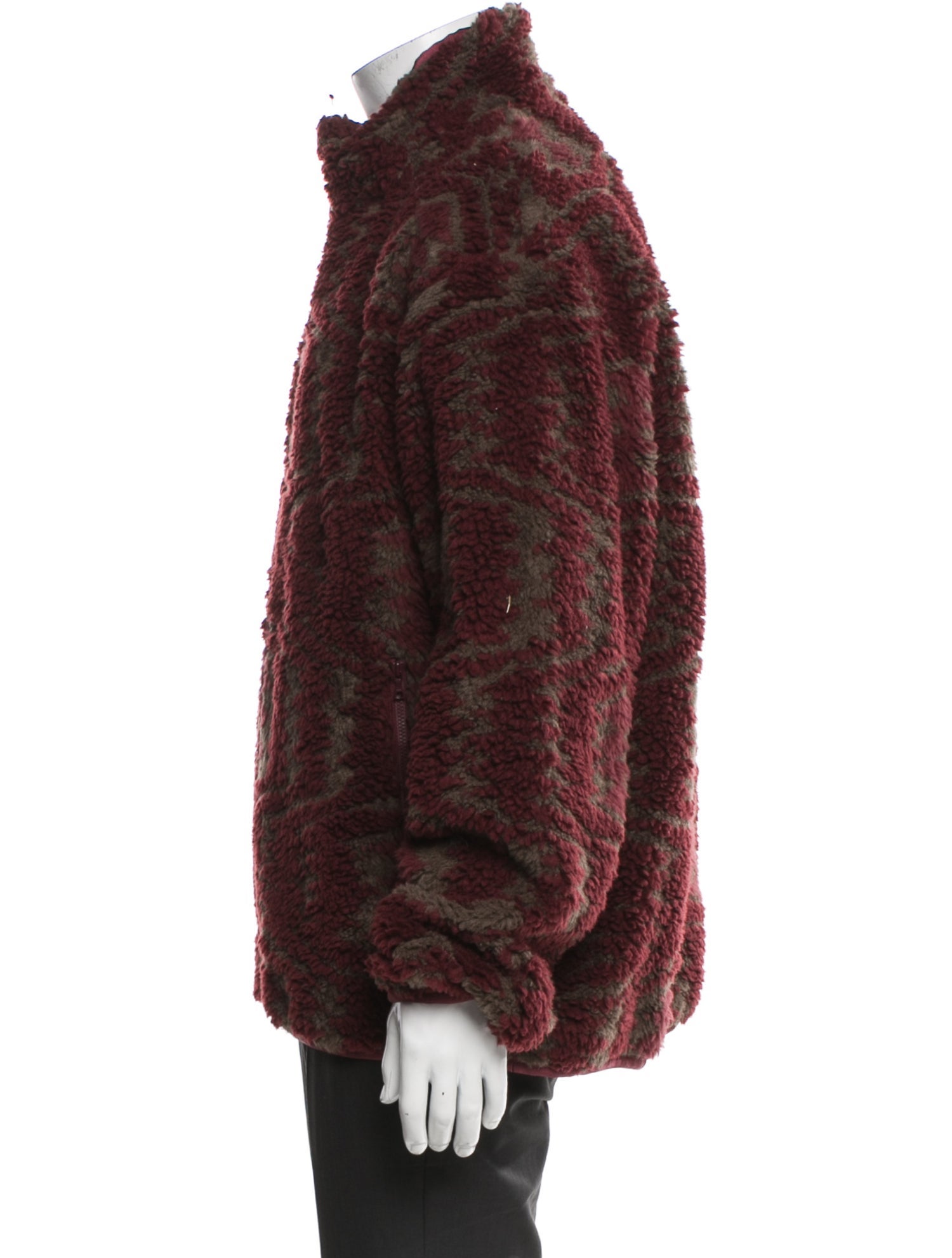 John Elliott Animal Print Windbreaker