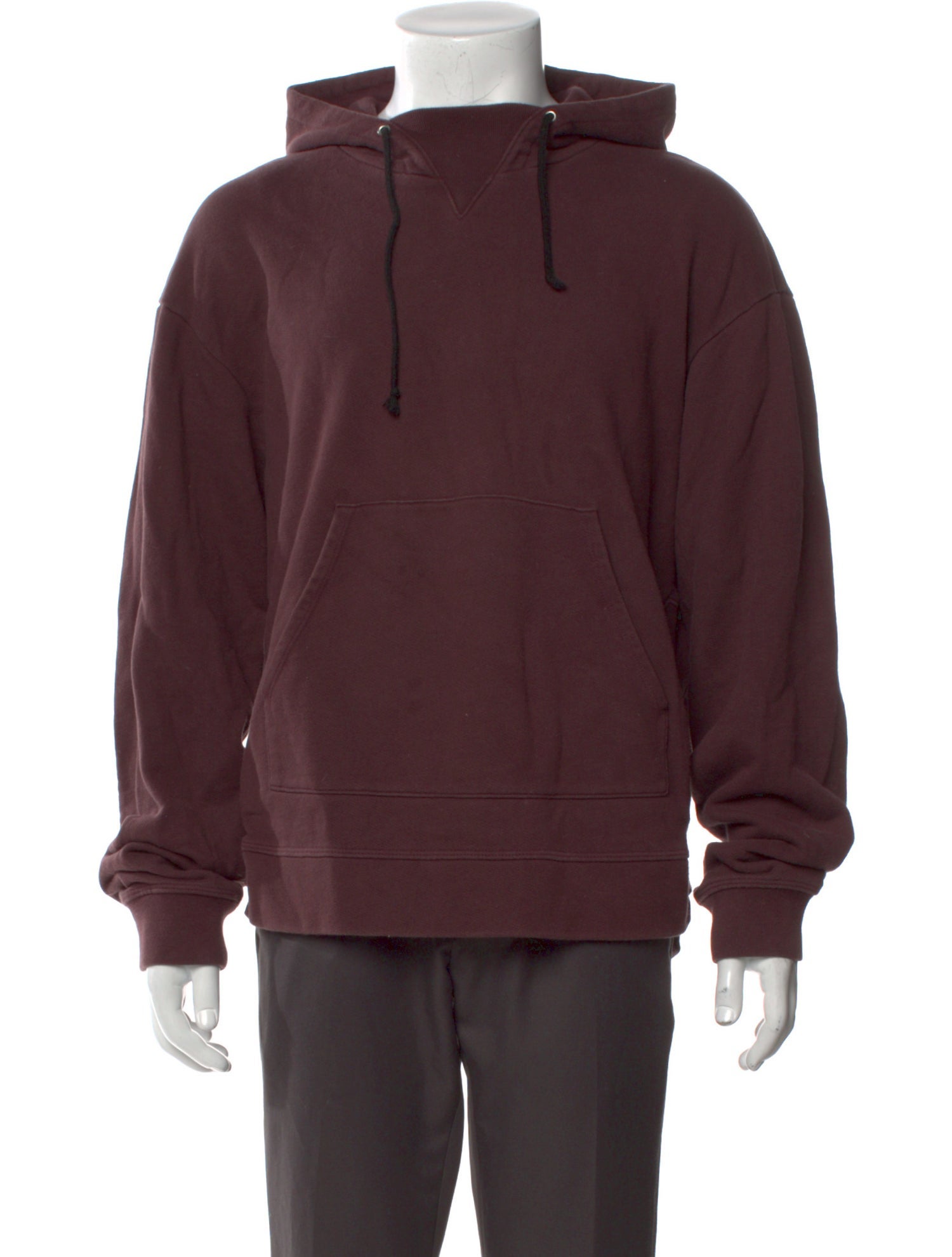 John Elliott Mock Neck Long Sleeve Hoodie