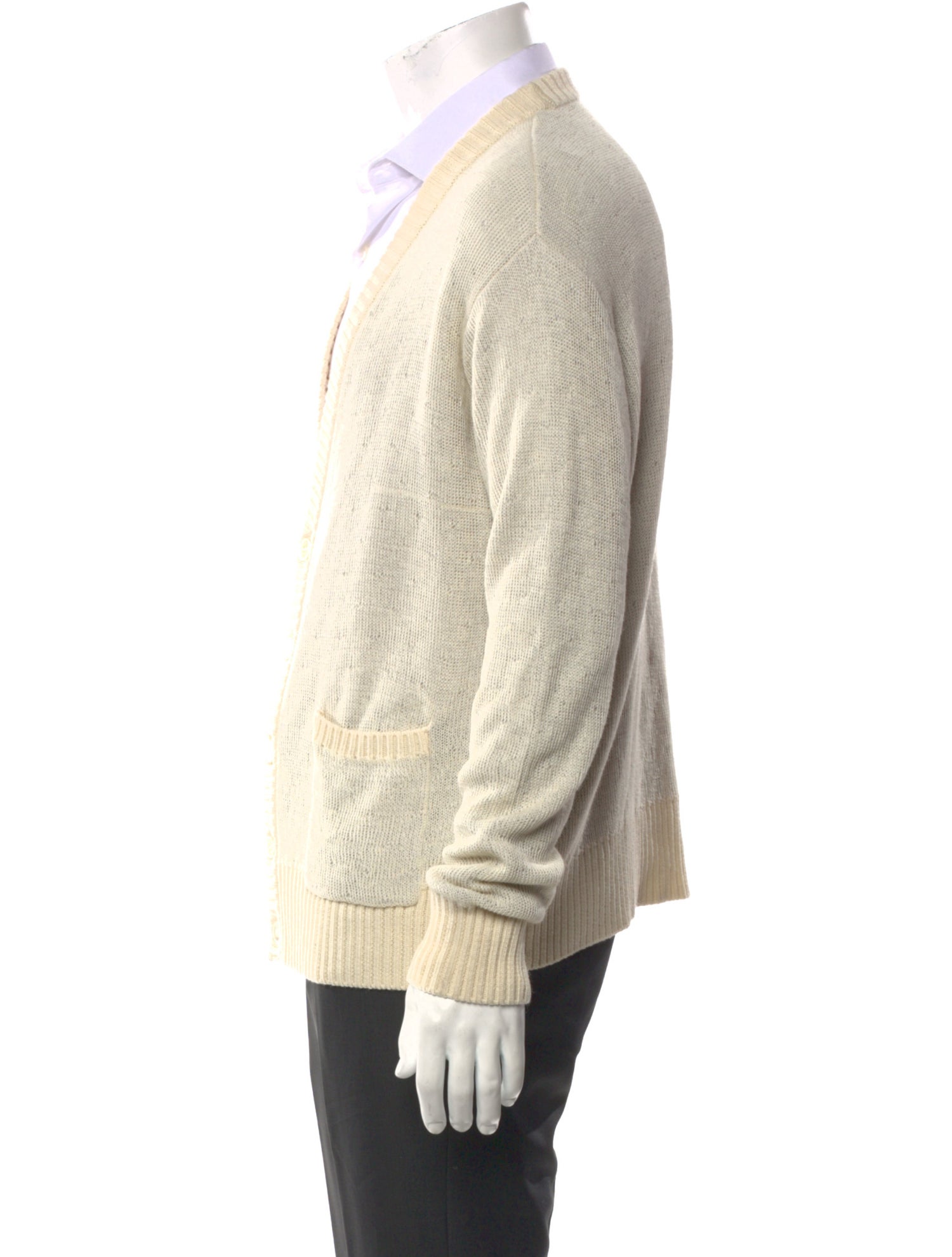 John Elliott Wool V-Neck Cardigan