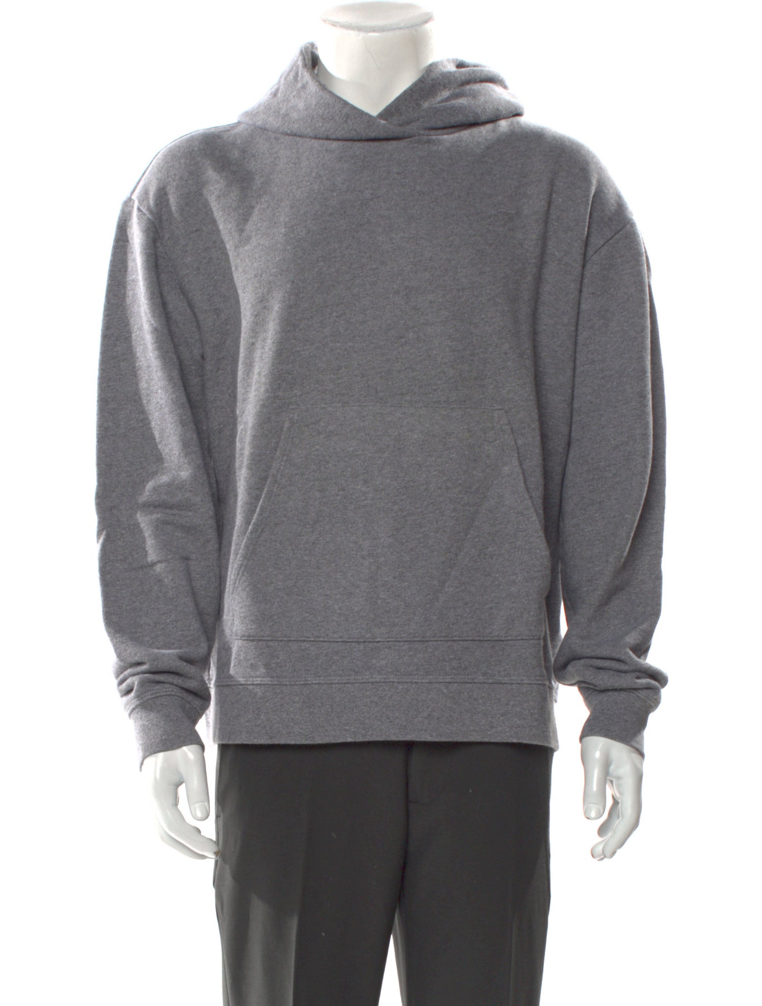 John Elliott V-Neck Long Sleeve Hoodie