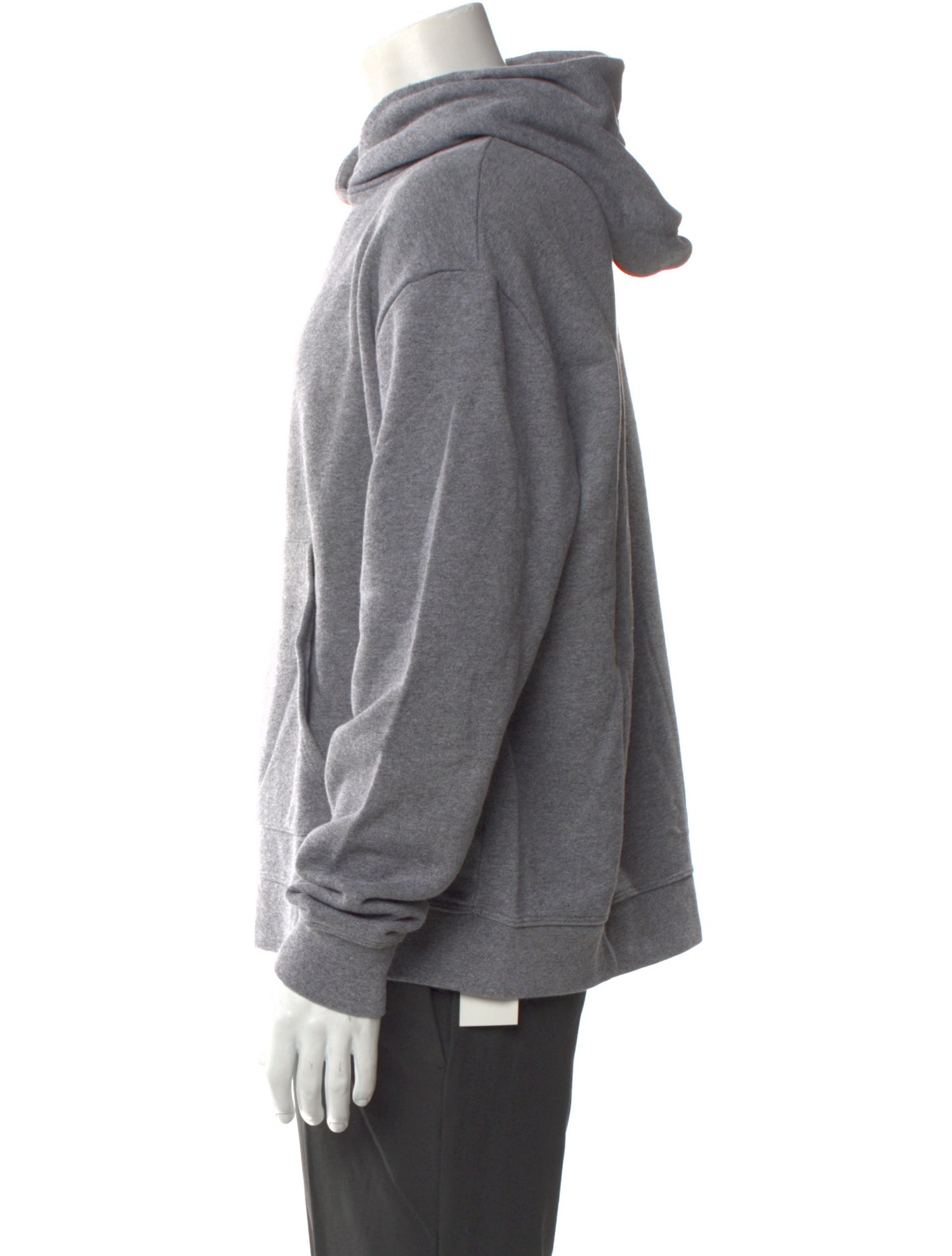 John Elliott V-Neck Long Sleeve Hoodie