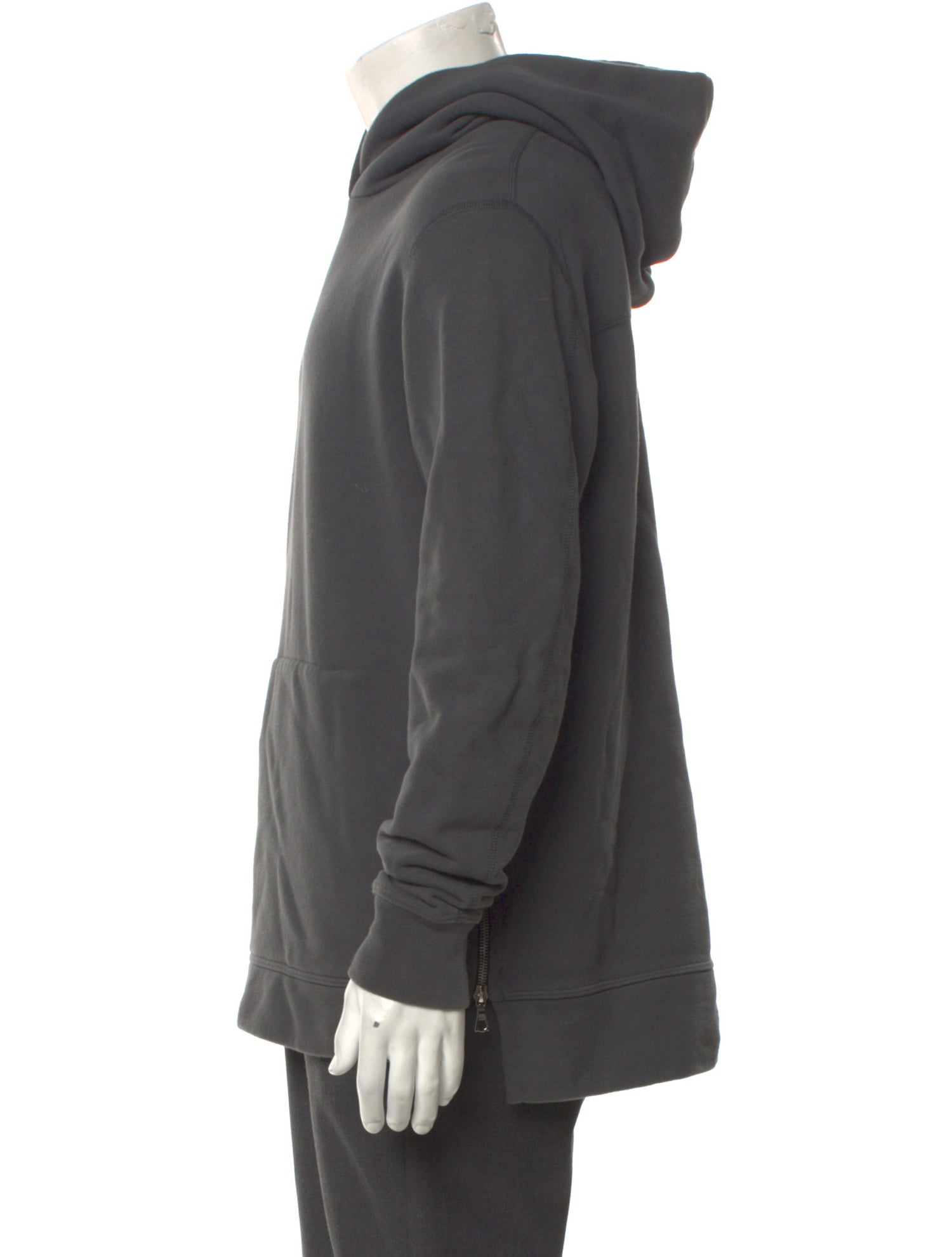 John Elliott Crew Neck Long Sleeve Hoodie