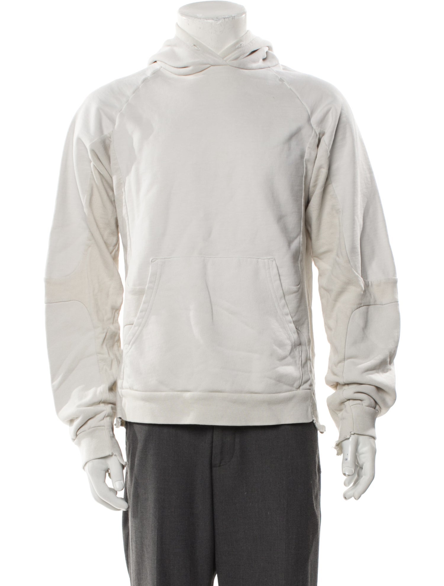 John Elliott Mock Neck Long Sleeve Hoodie