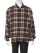 John Elliott Plaid Print Jacket