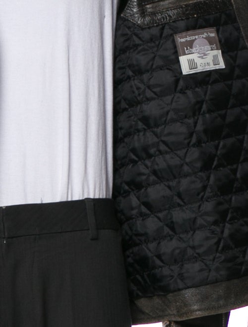 John Elliott Leather Moto Jacket