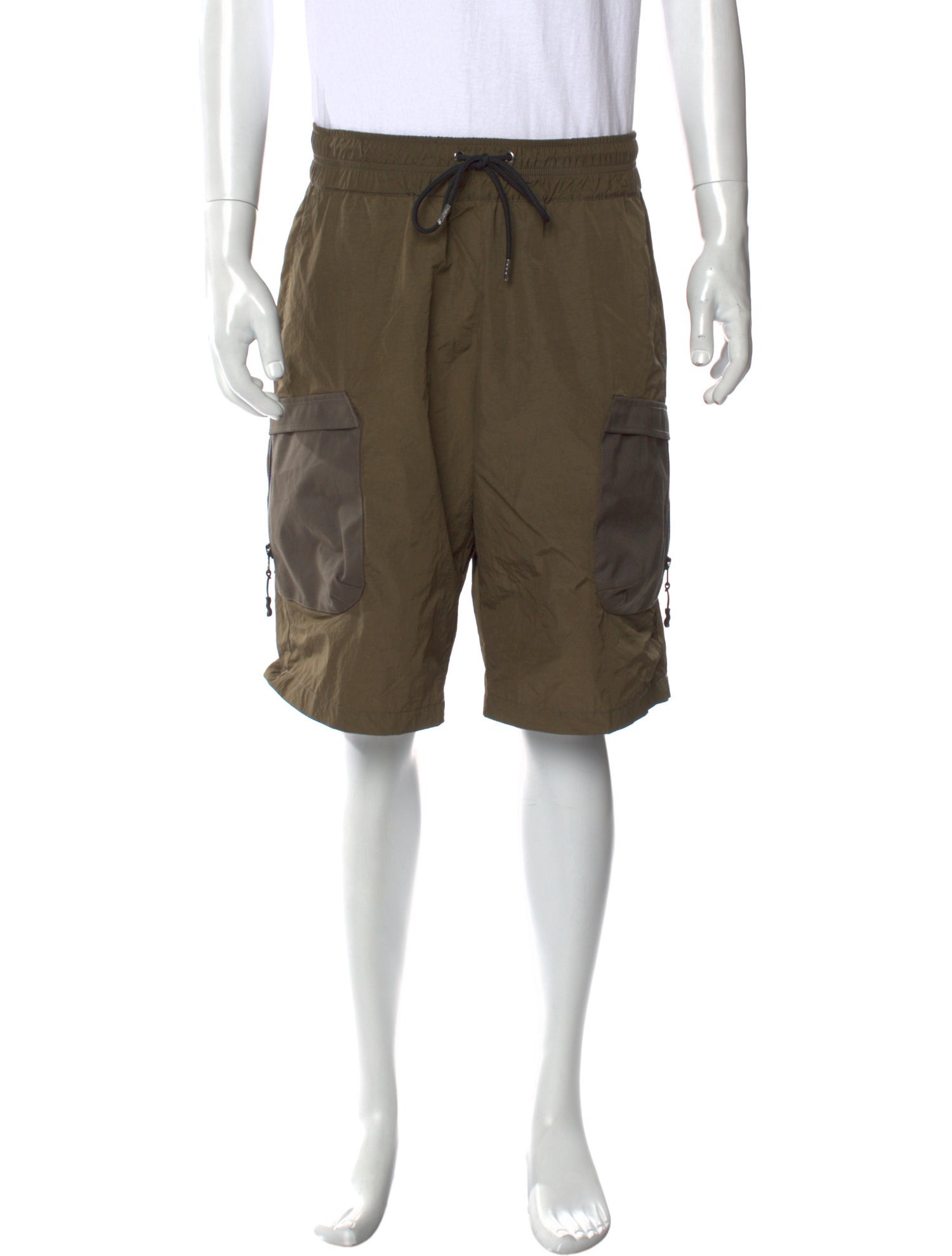 John Elliott Colorblock Pattern Swim Trunks