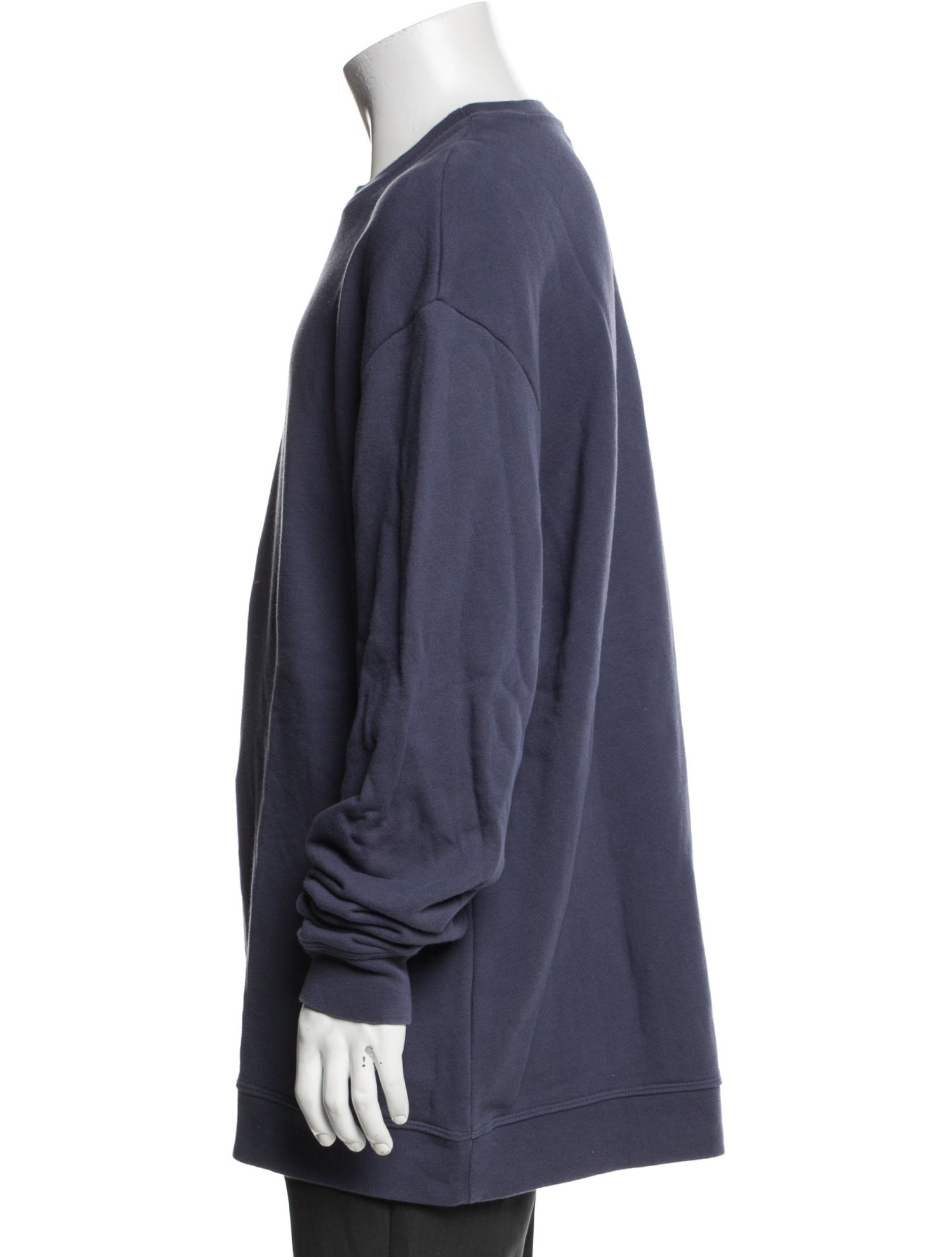 John Elliott Crew Neck Long Sleeve Sweatshirt