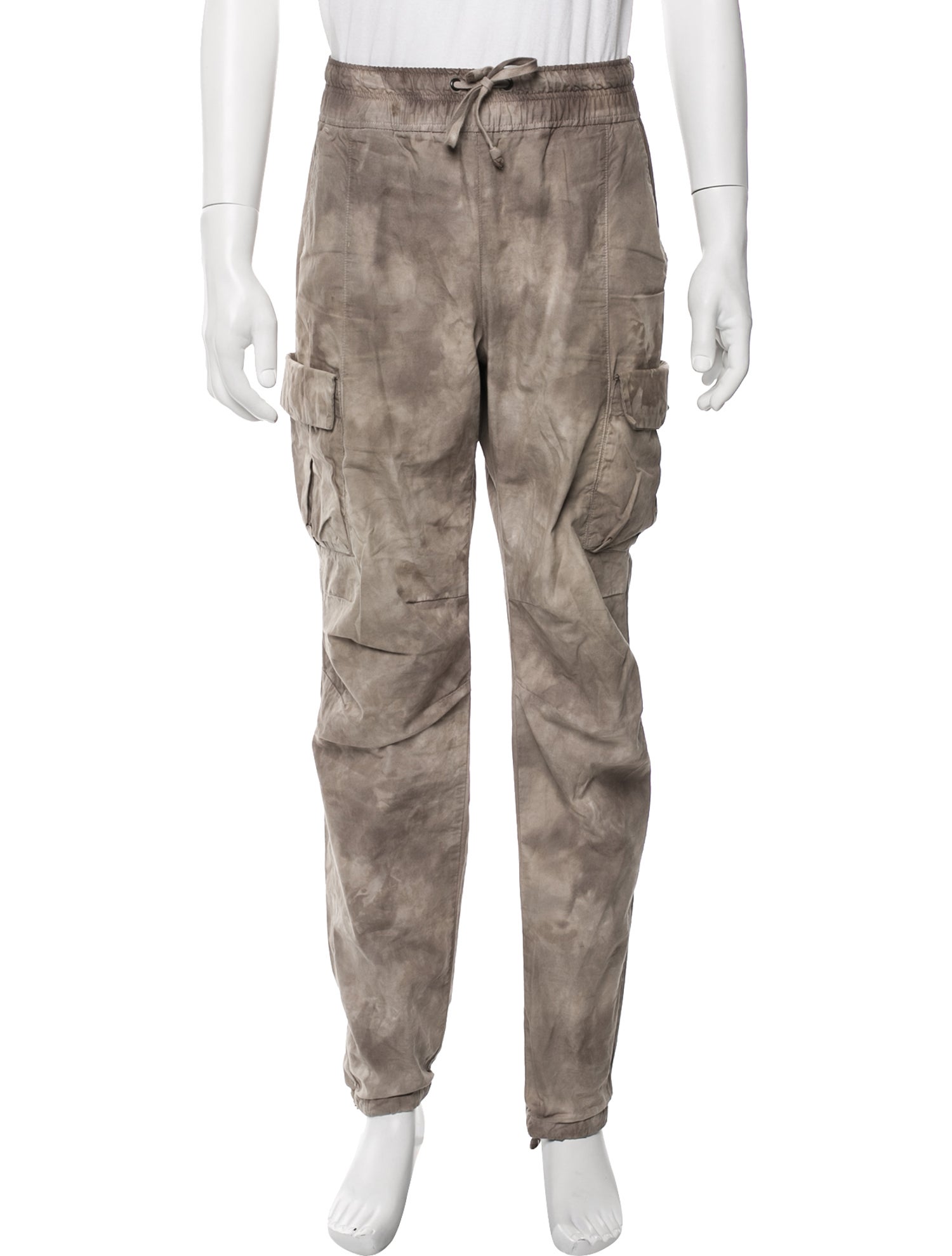 John Elliott Tie-Dye Print Cargo Pants