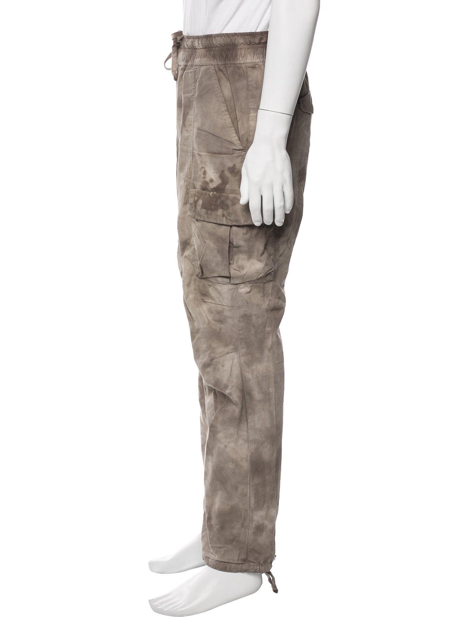 John Elliott Tie-Dye Print Cargo Pants