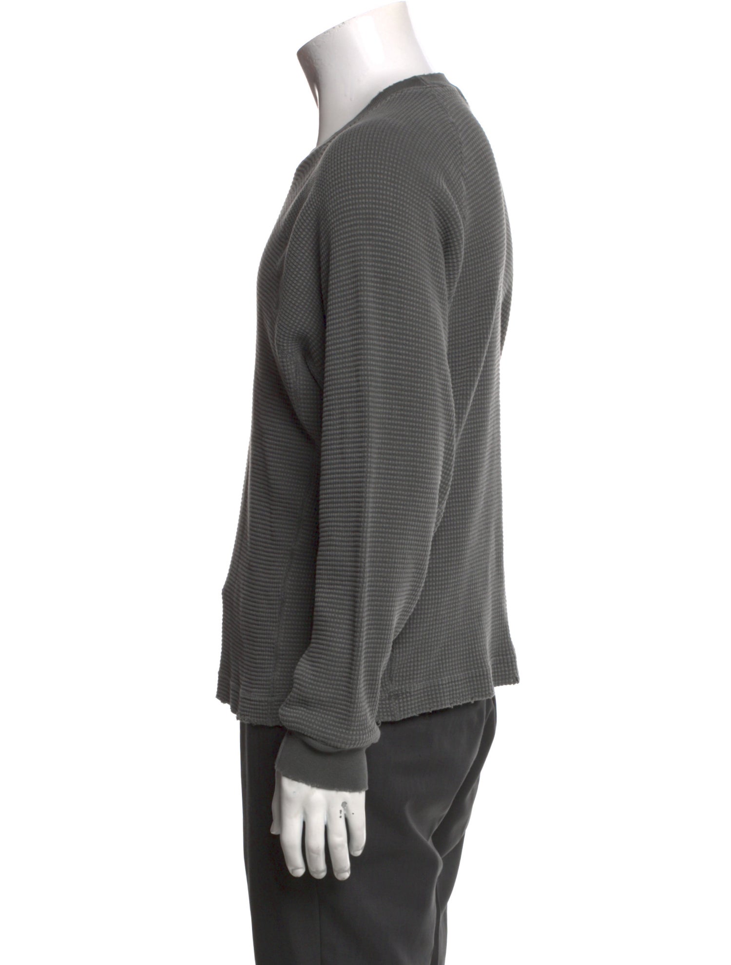 John Elliott Crew Neck Long Sleeve Pullover