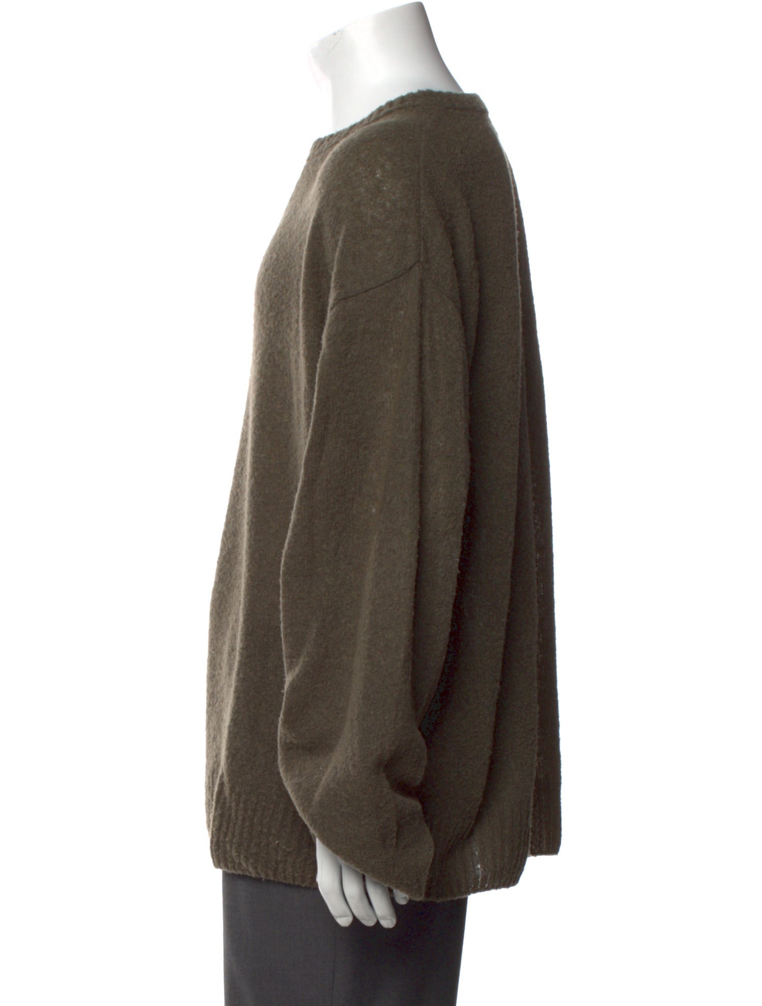 John Elliott Merino Wool Crew Neck Pullover