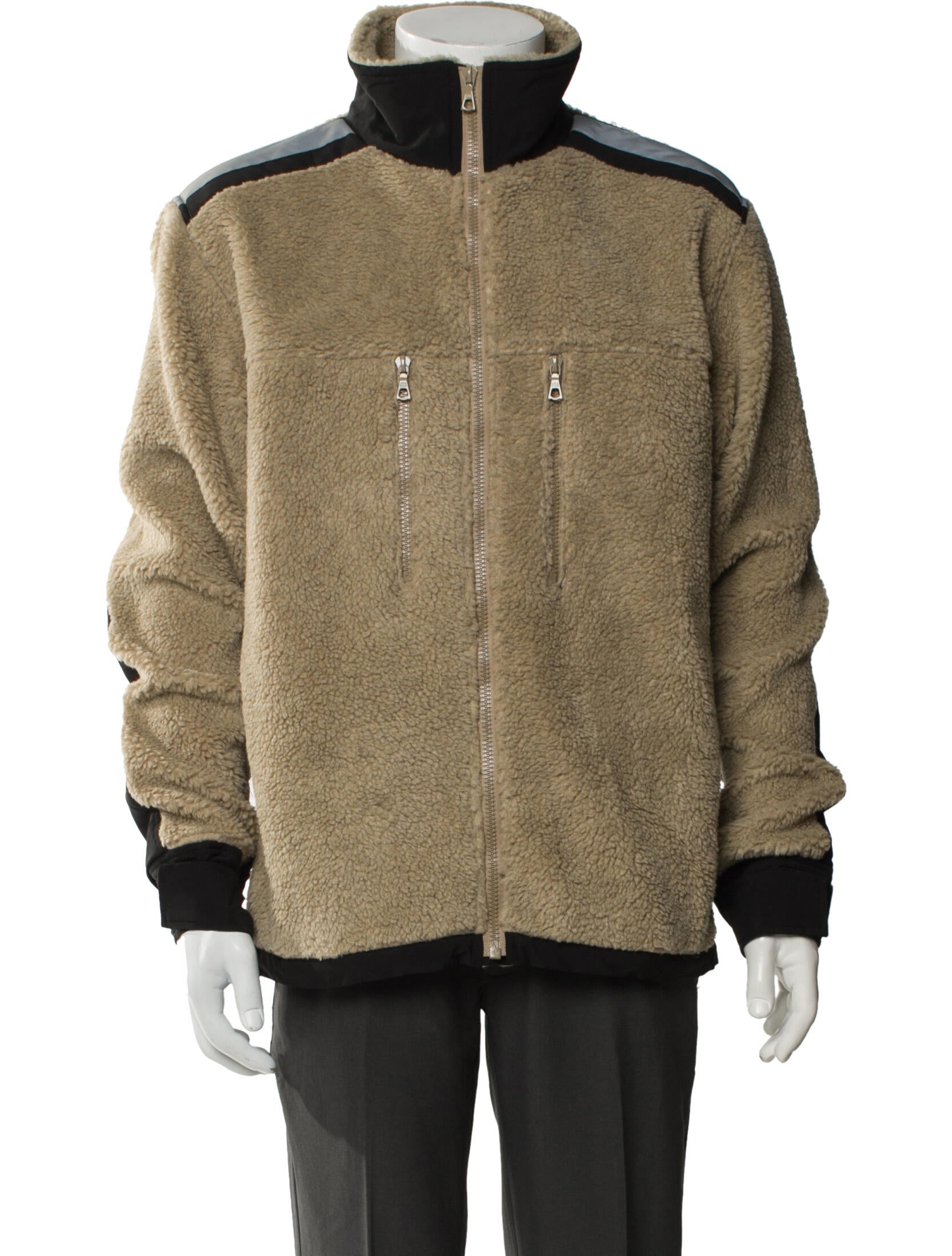 John Elliott Colorblock Pattern Jacket w/ Tags