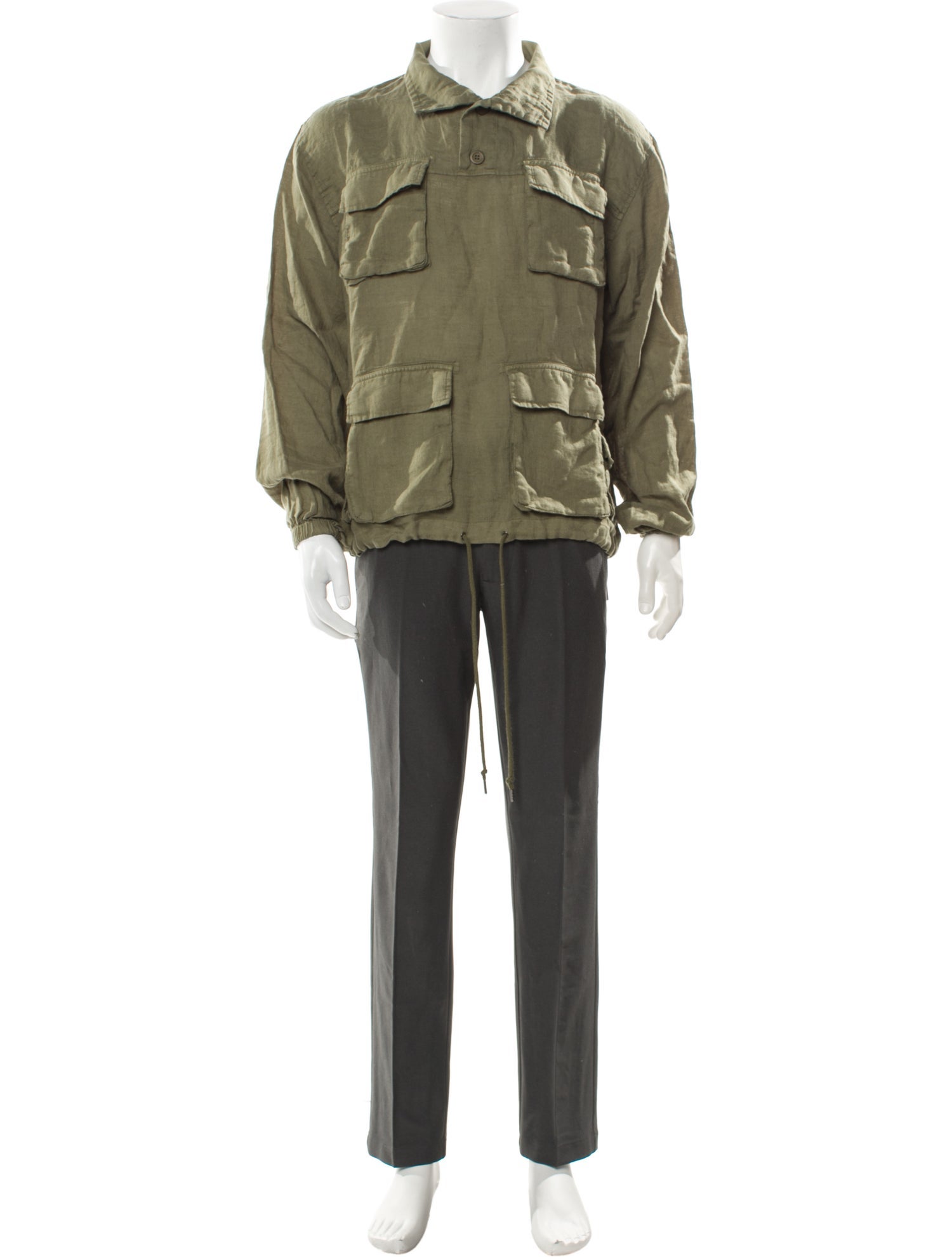 John Elliott Linen Utility Jacket w/ Tags