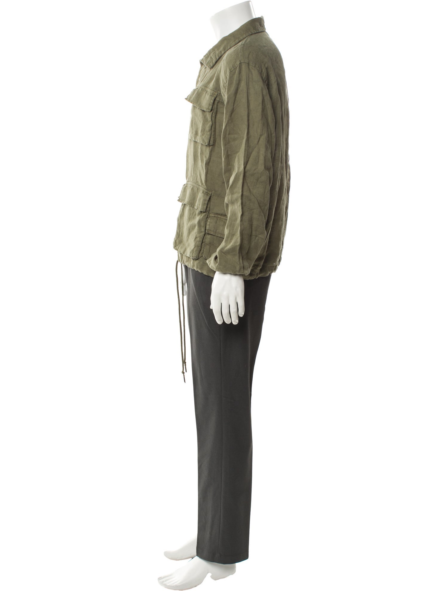John Elliott Linen Utility Jacket w/ Tags