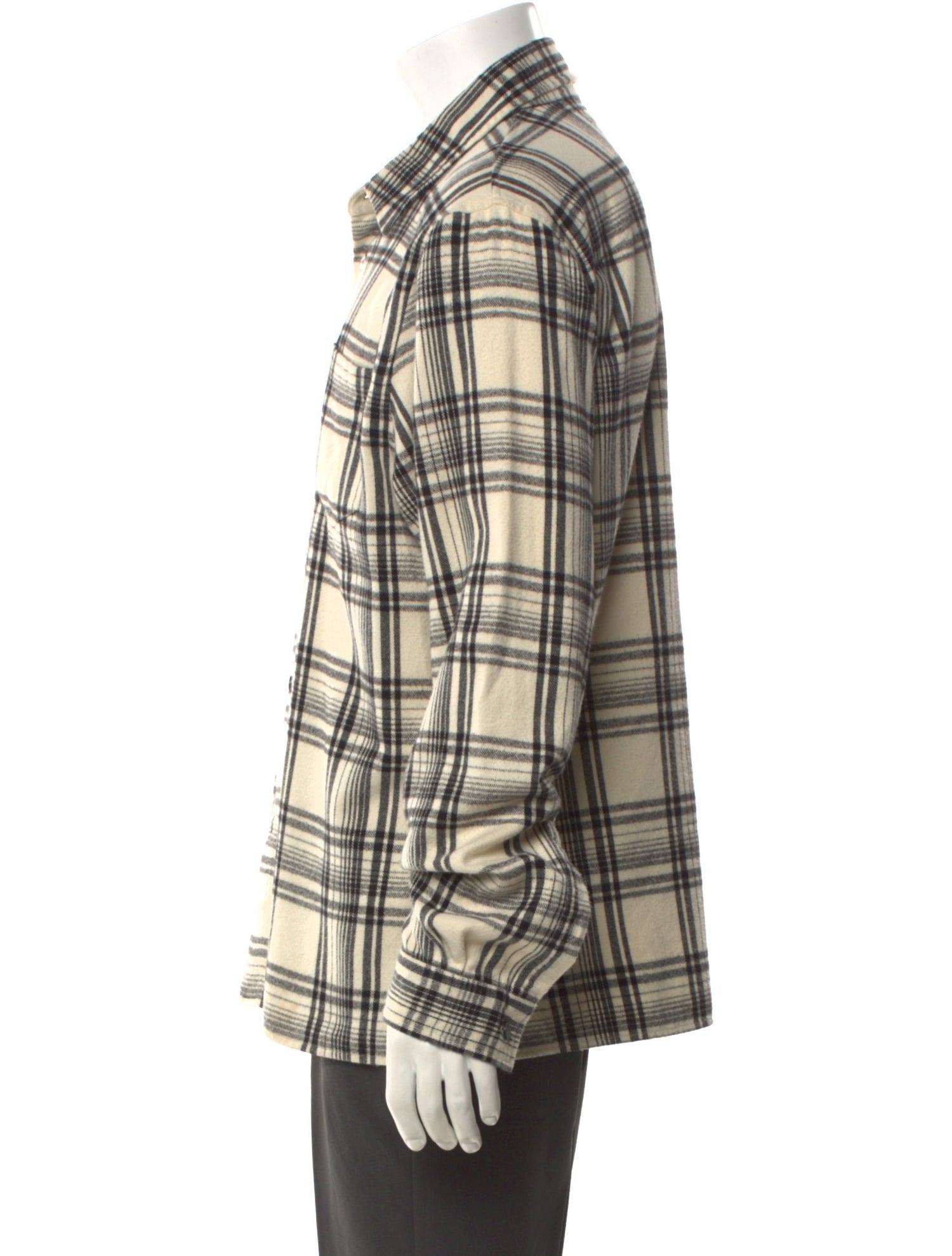 John Elliott Check Plaid Plaid Print Shirt