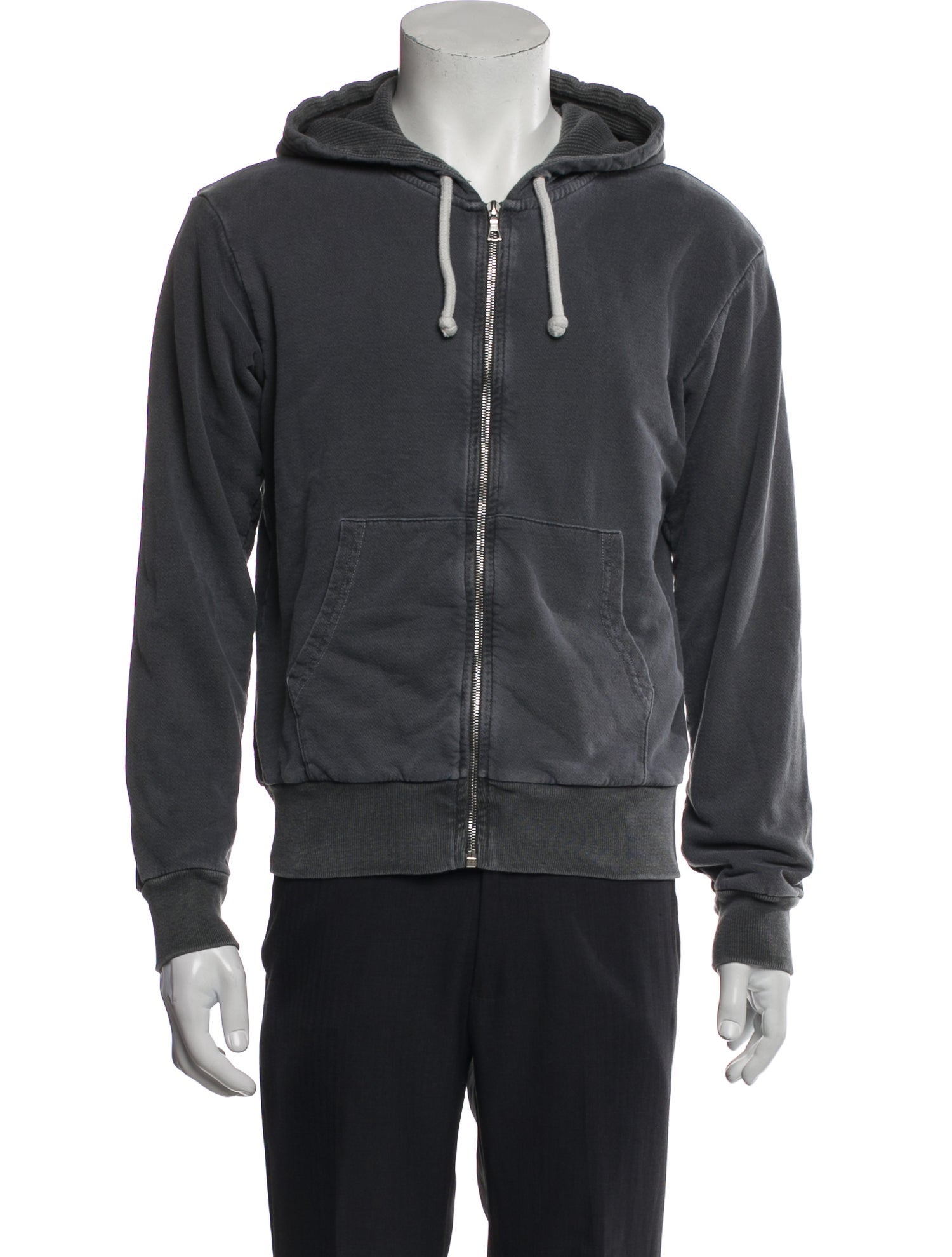 John Elliott Crew Neck Long Sleeve Hoodie