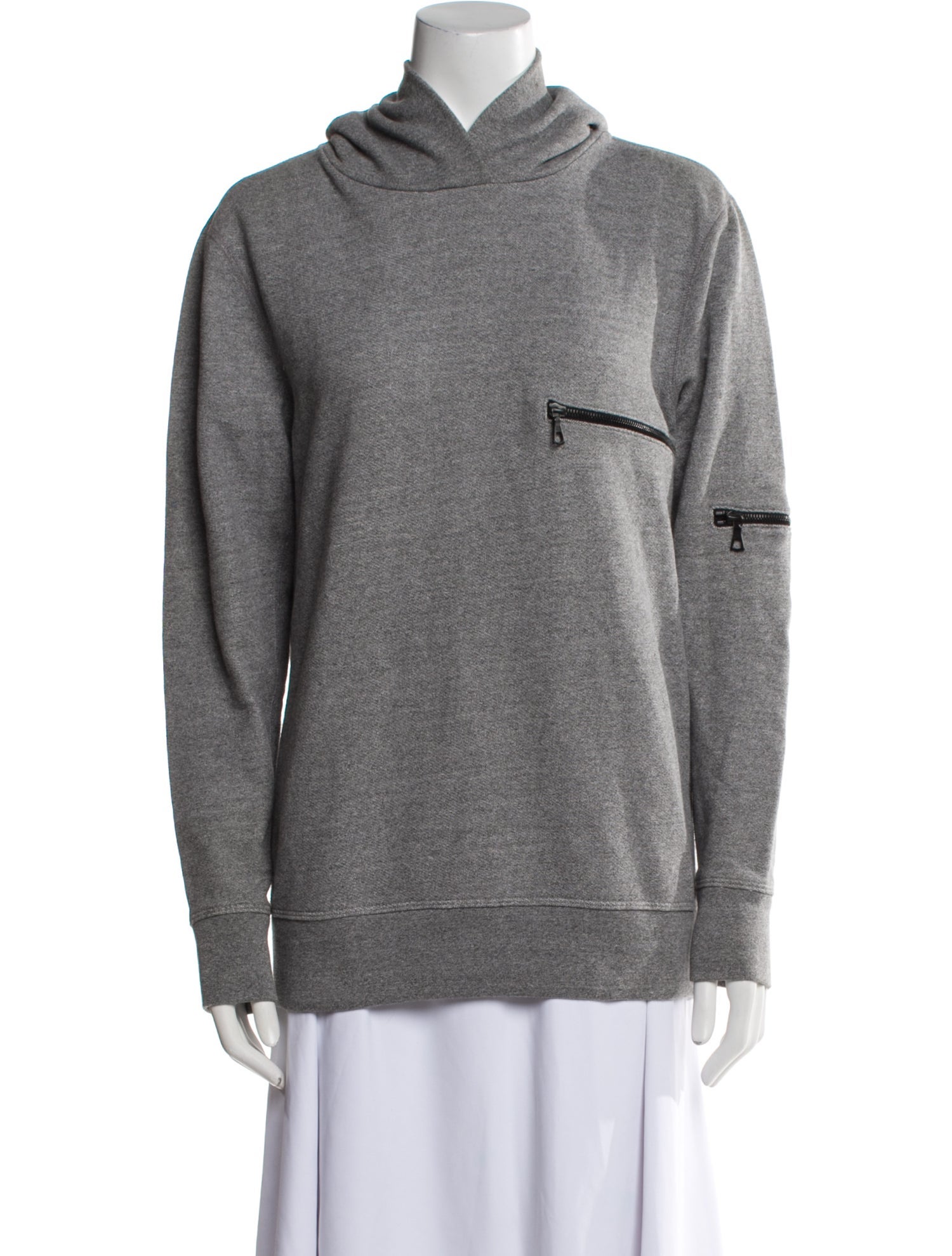 John Elliott Turtleneck Long Sleeve Sweatshirt