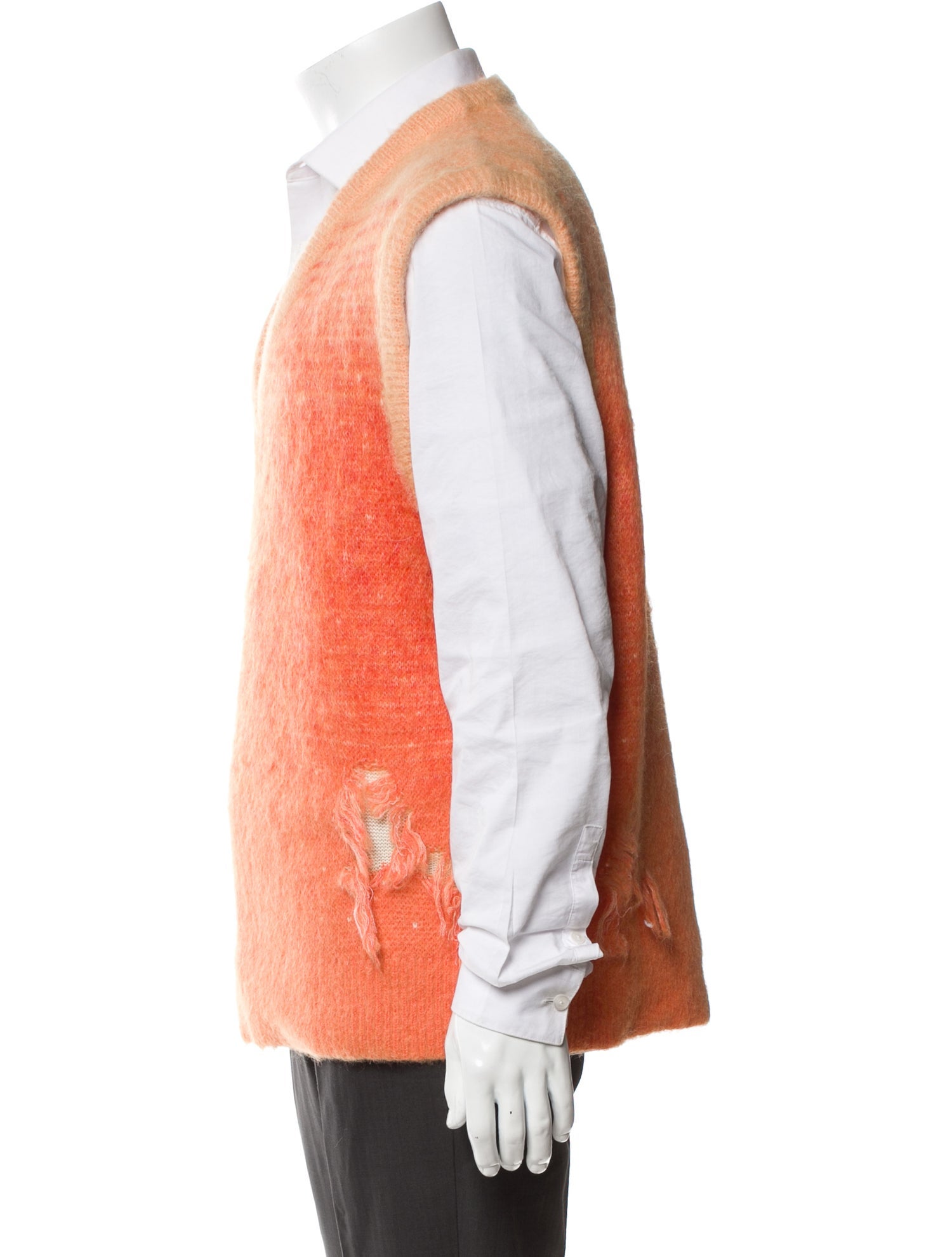 John Elliott V-Neck Sleeveless Sweater Vest