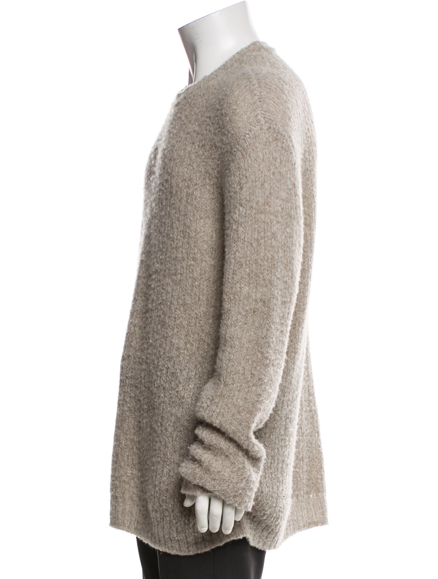 John Elliott Wool Crew Neck Pullover