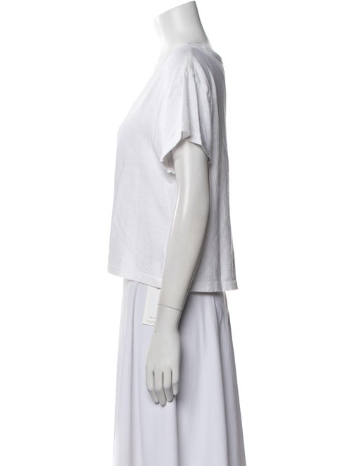 John Elliott Scoop Neck Short Sleeve T-Shirt