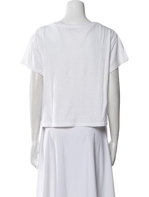 John Elliott Scoop Neck Short Sleeve T-Shirt