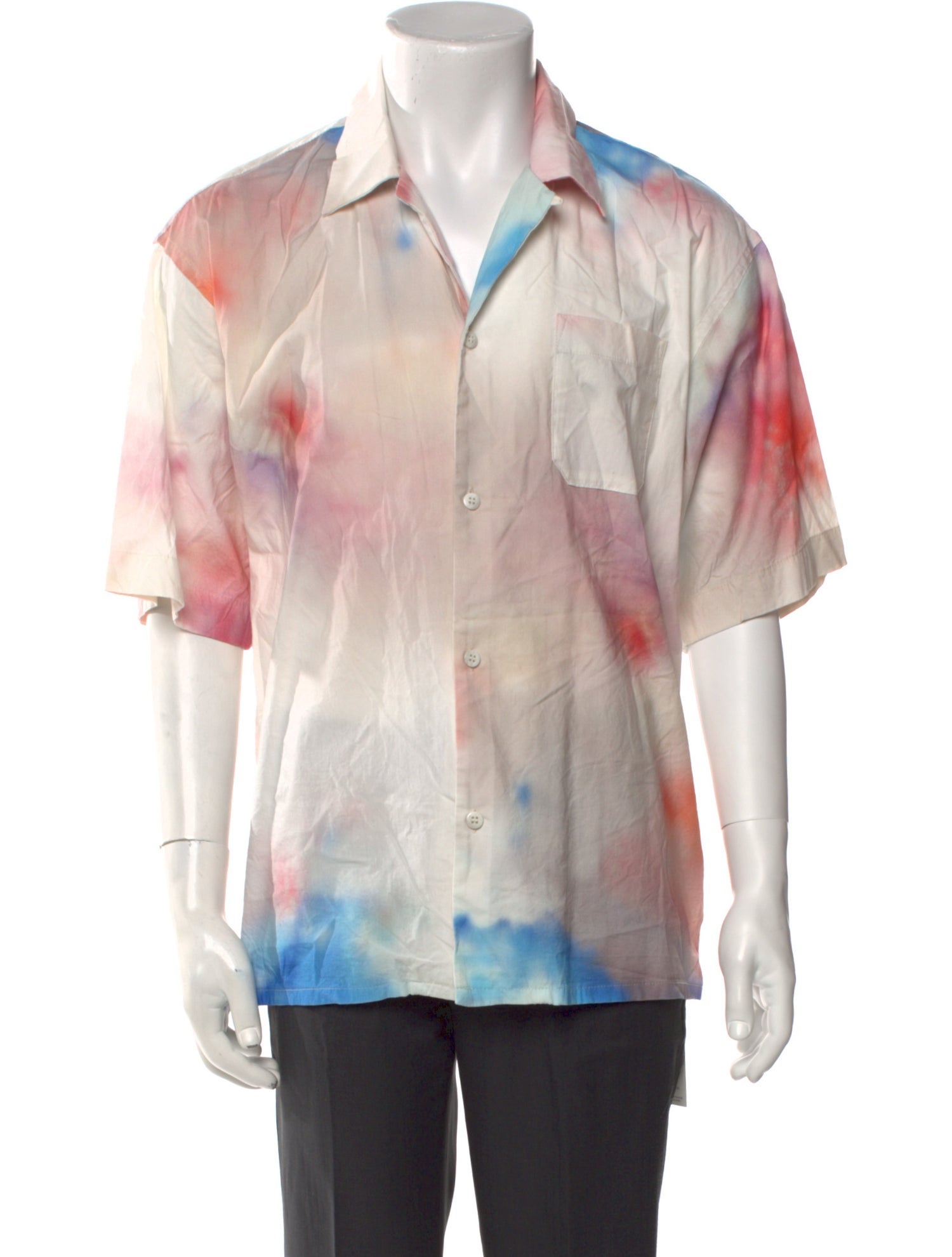 John Elliott Printed Short Sleeve Shirt